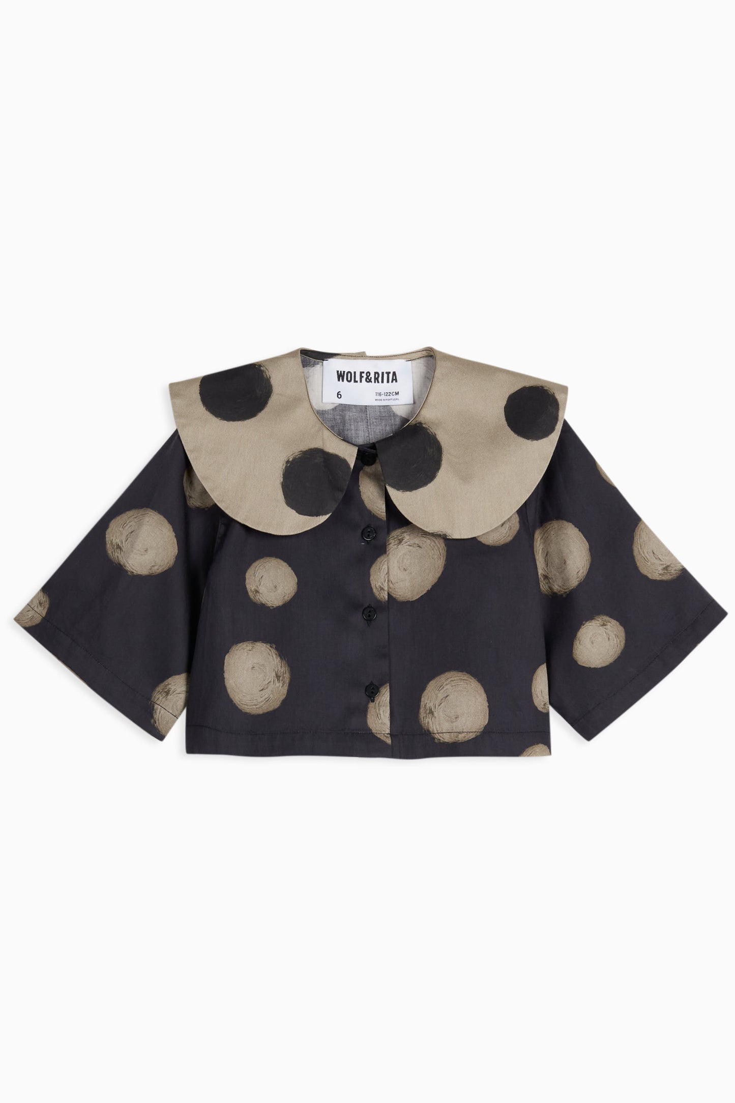 BLOUSE Leonilde Polka Black