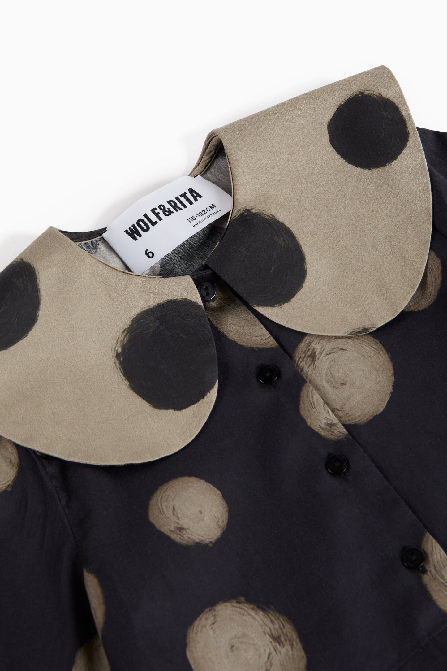 BLOUSE Leonilde Polka Black