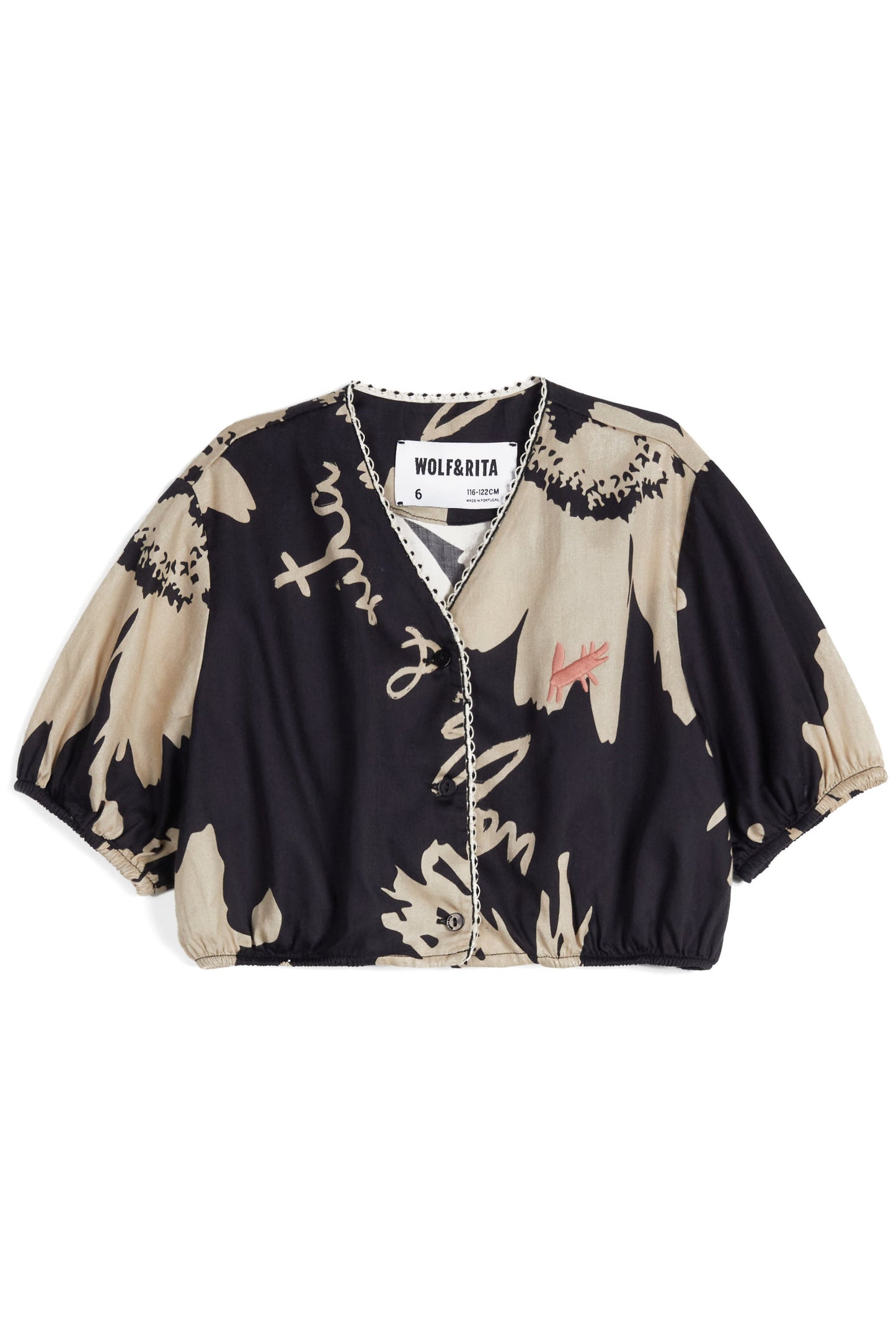 BLOUSE Lia Botanical Black
