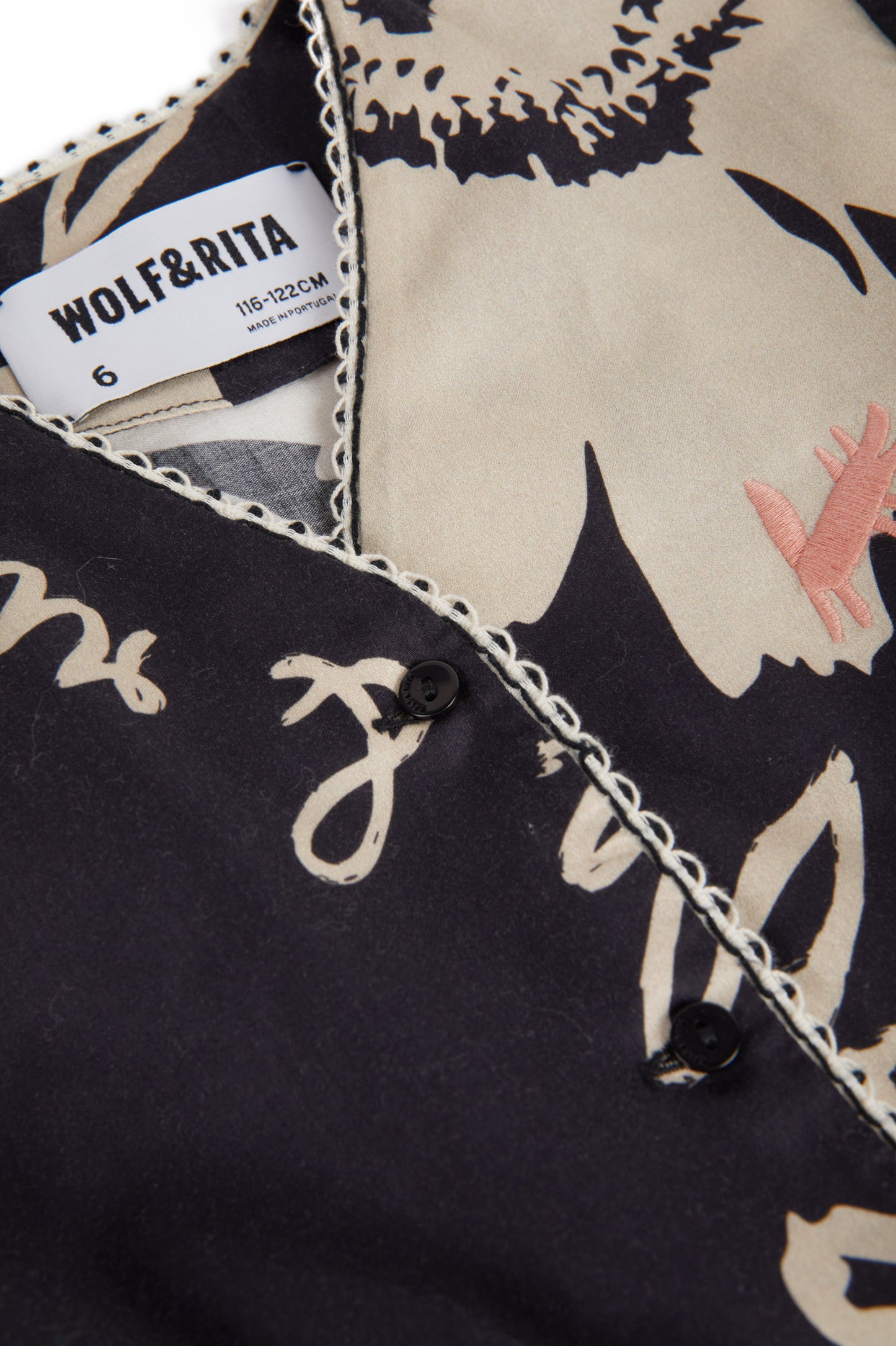 BLOUSE Lia Botanical Black