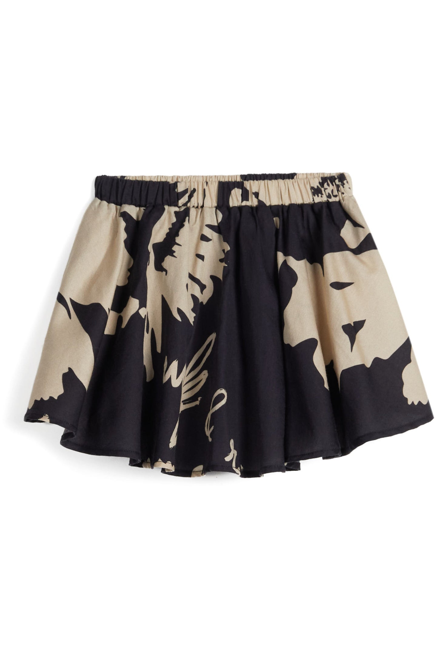 SHORTS Luisa Botanical Black