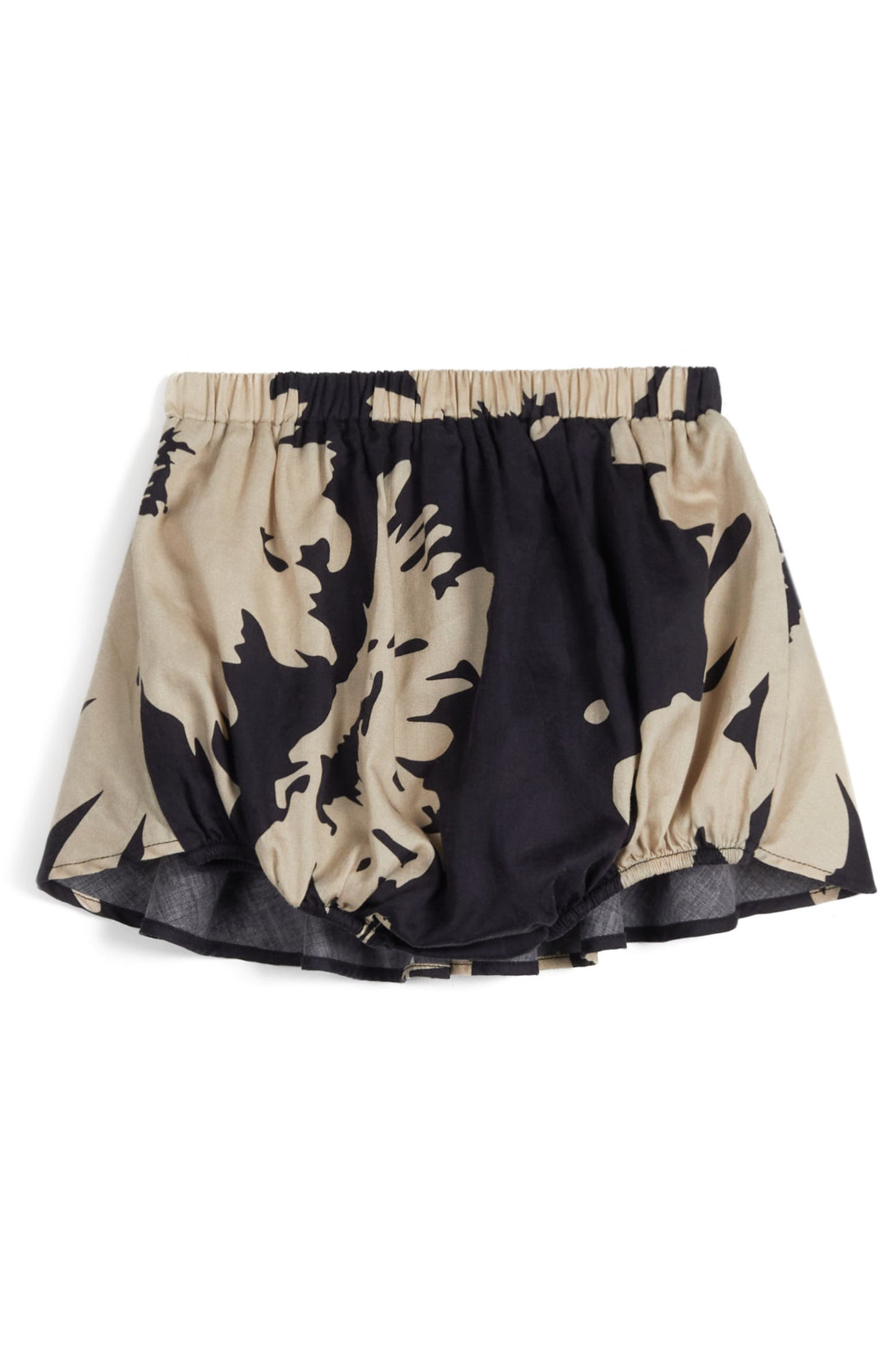 SHORTS Luisa Botanical Black