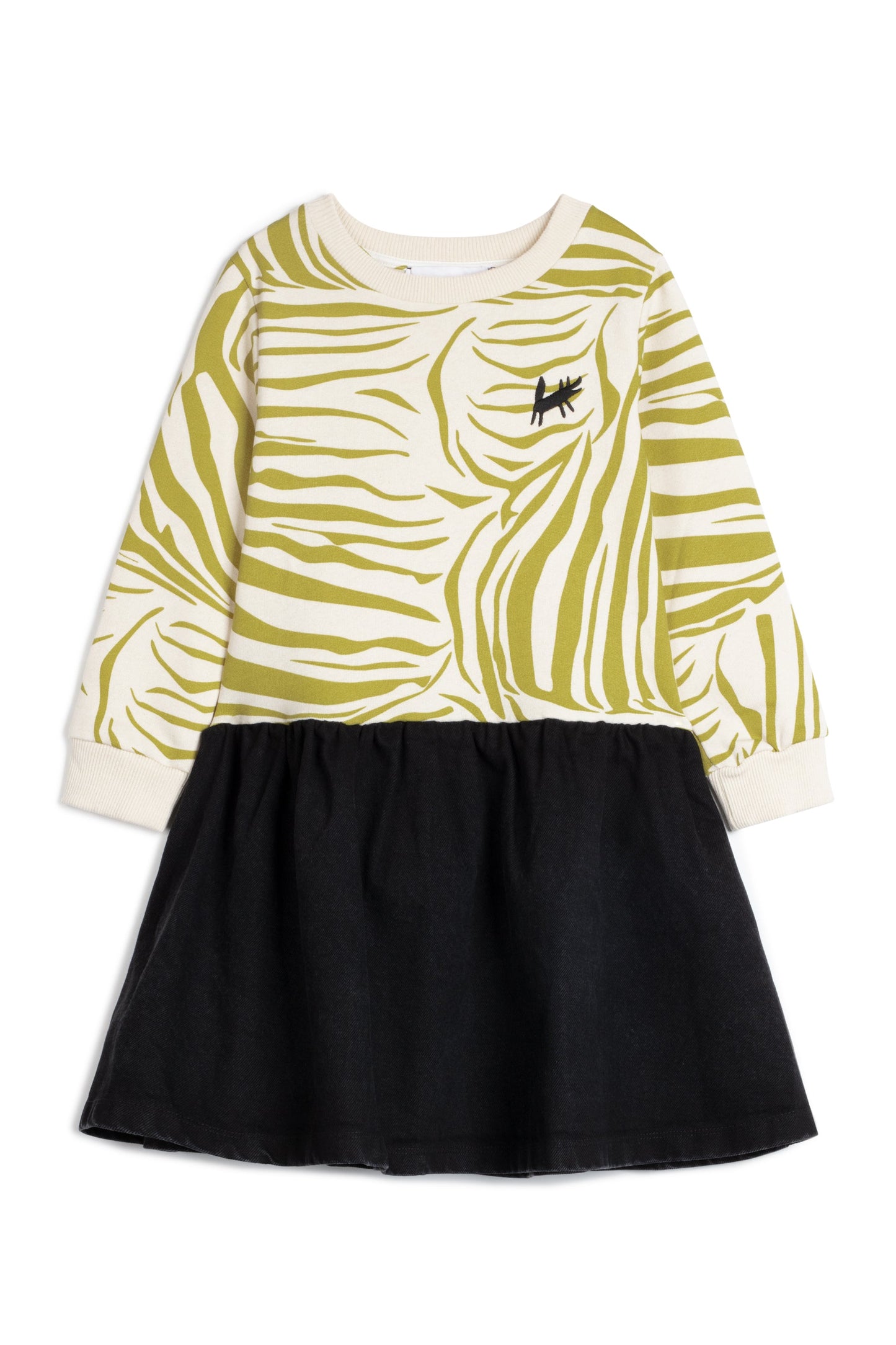 DRESS Mercedes Zebra Olive