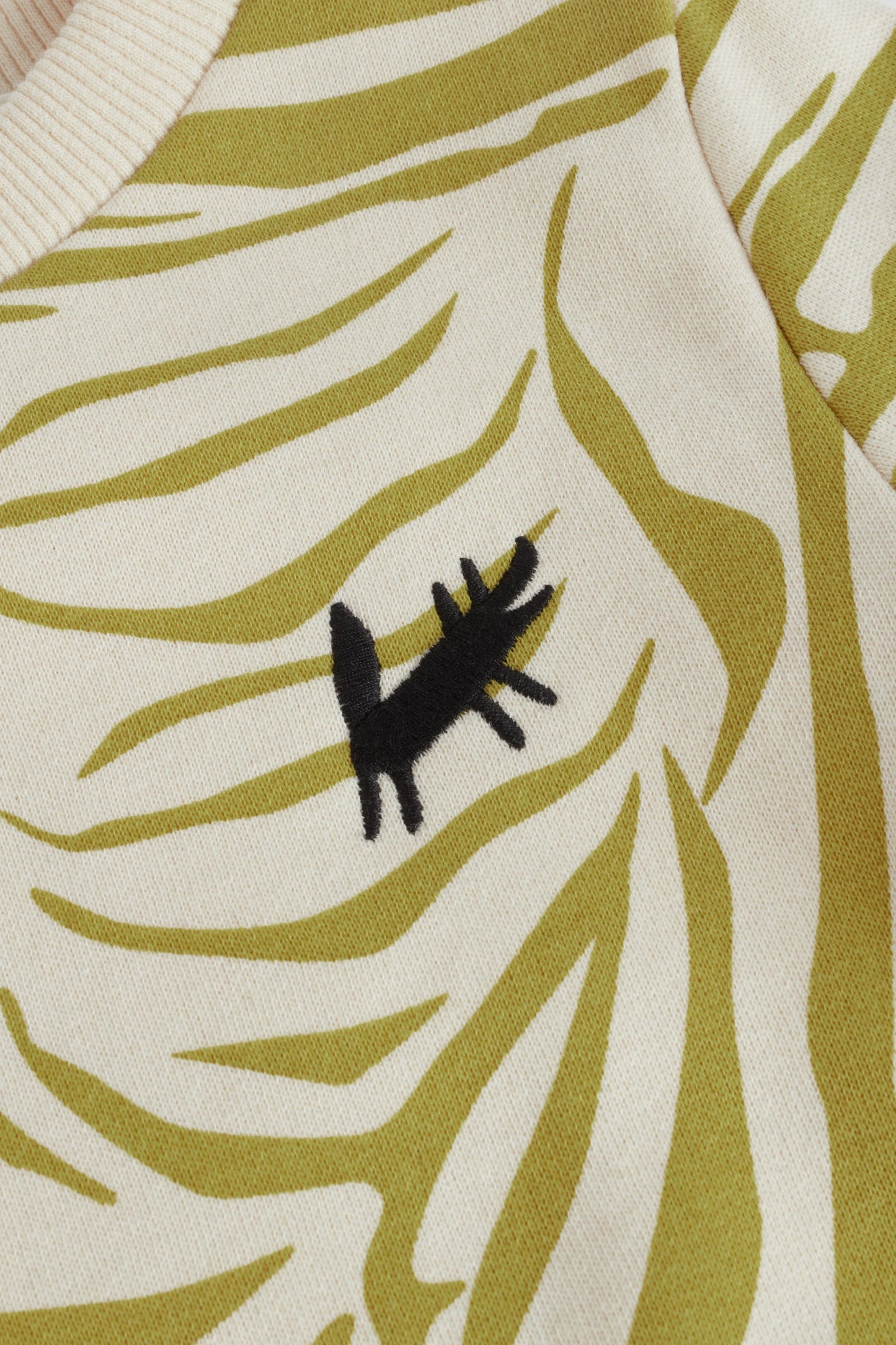 DRESS Mercedes Zebra Olive