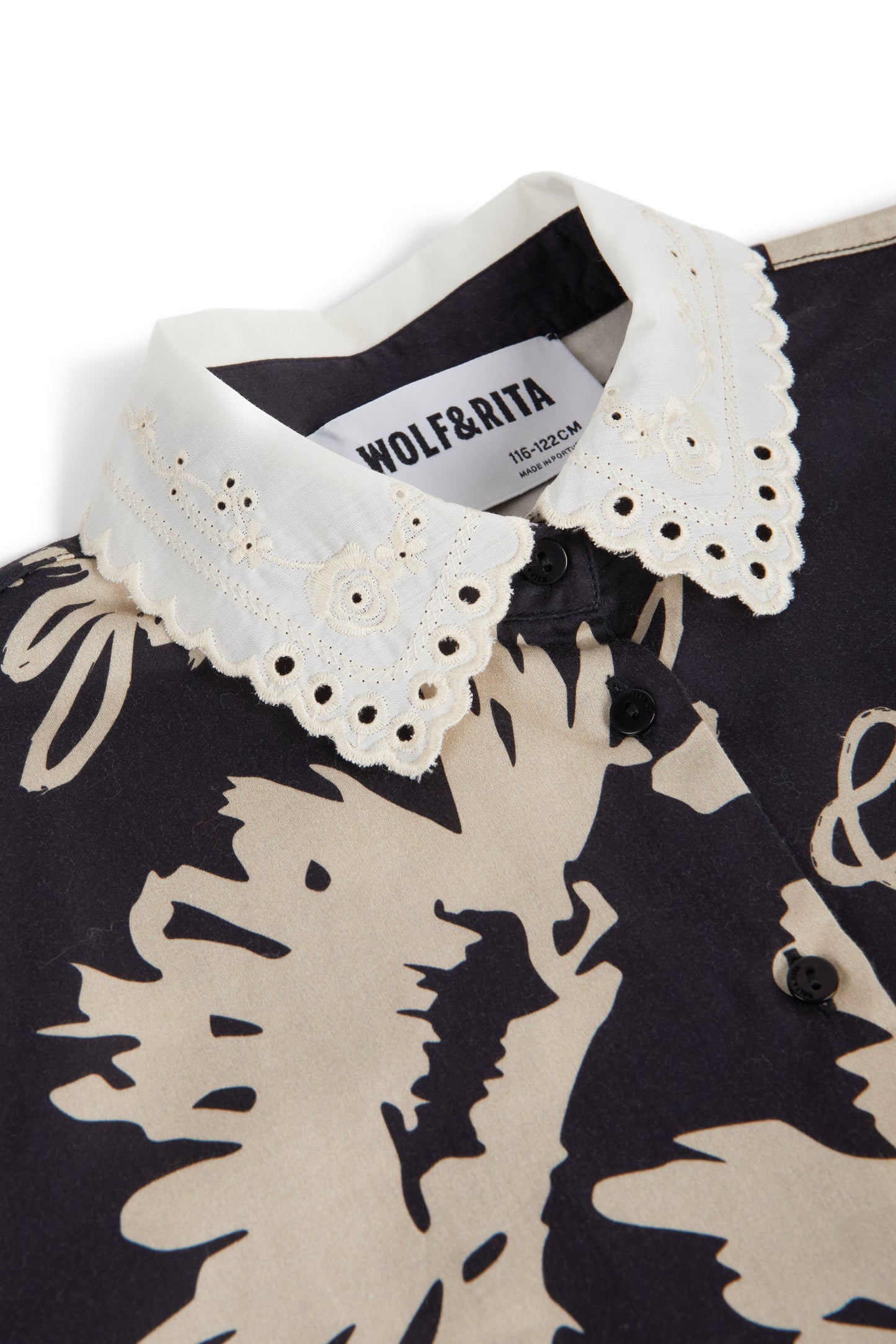 BLOUSE Raquel Botanical Black