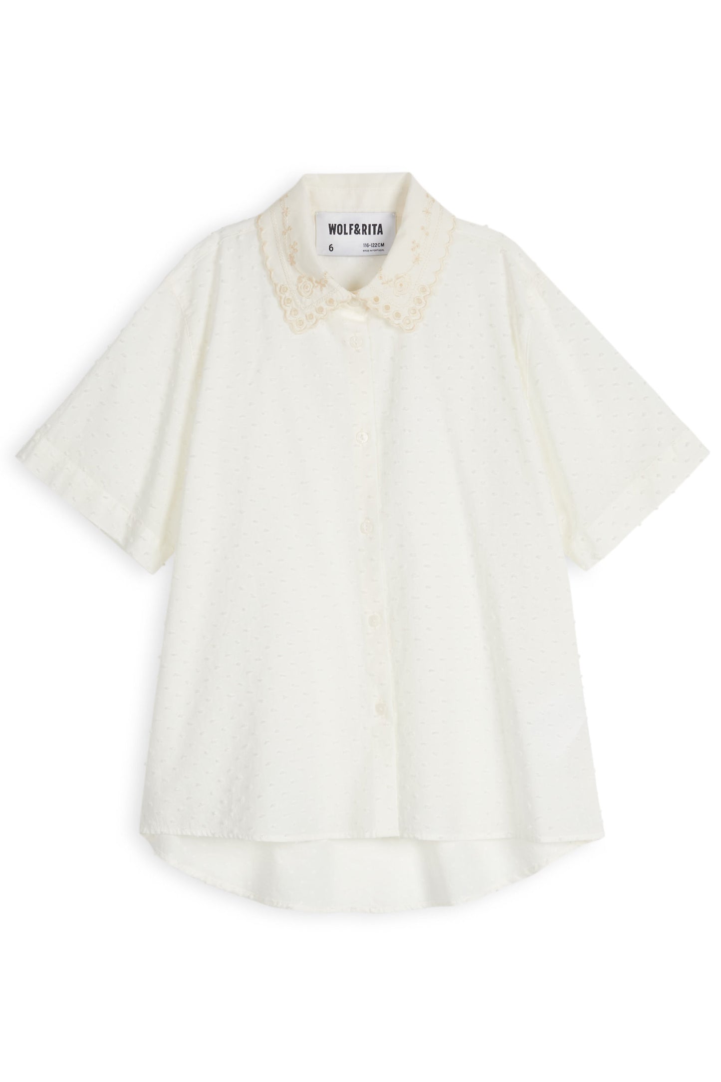 BLOUSE Raquel White Freckles