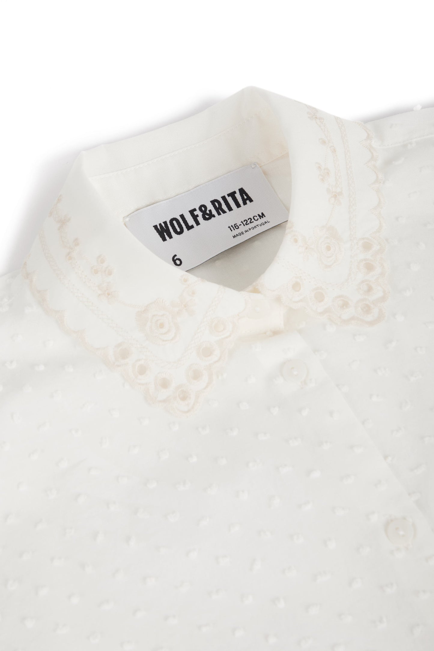 BLOUSE Raquel White Freckles