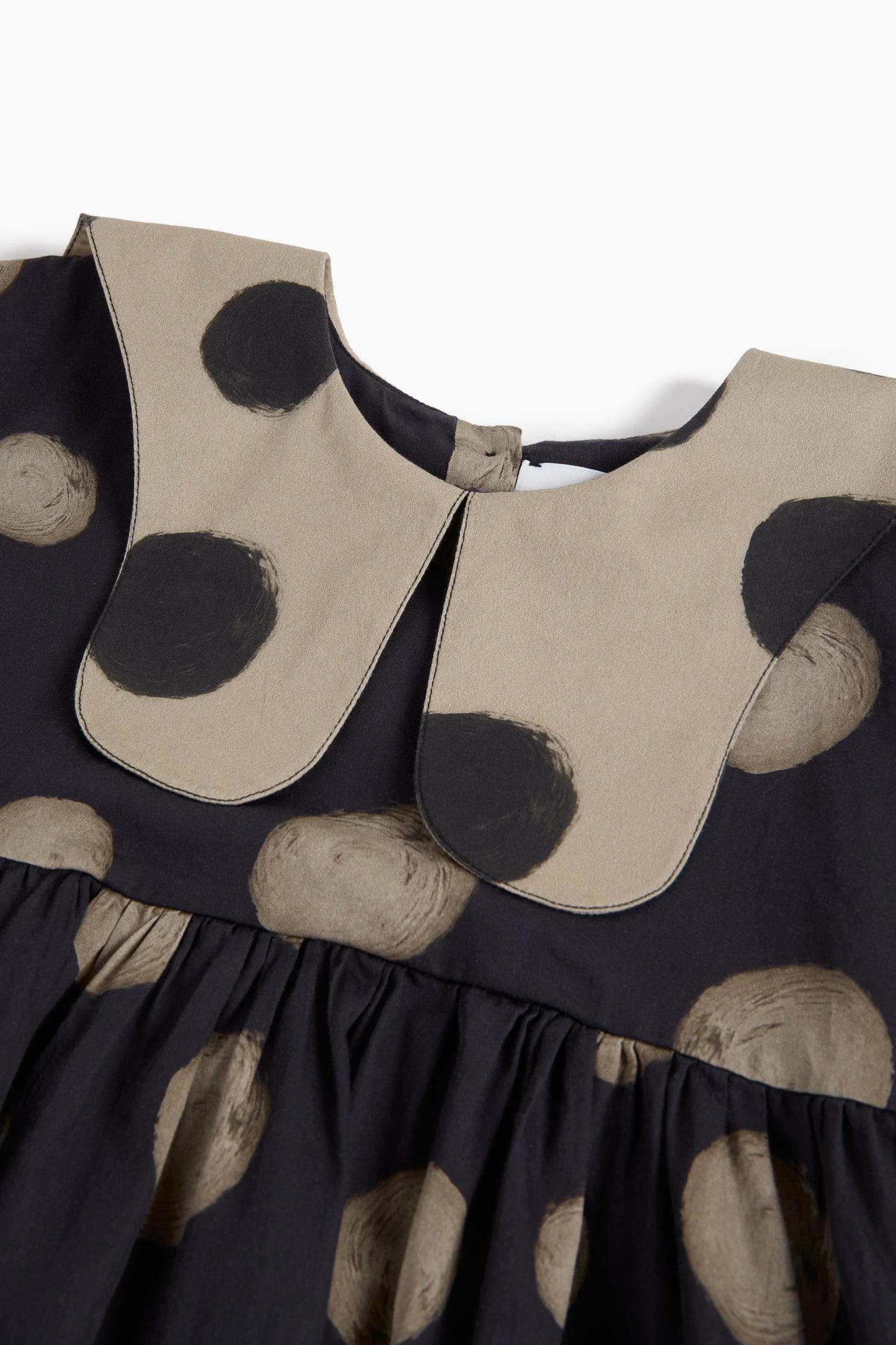 DRESS Silvia Polka Black