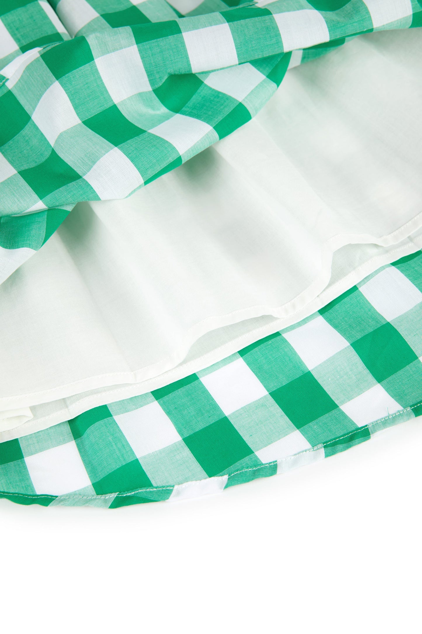 DRESS Silvia Vichy Green