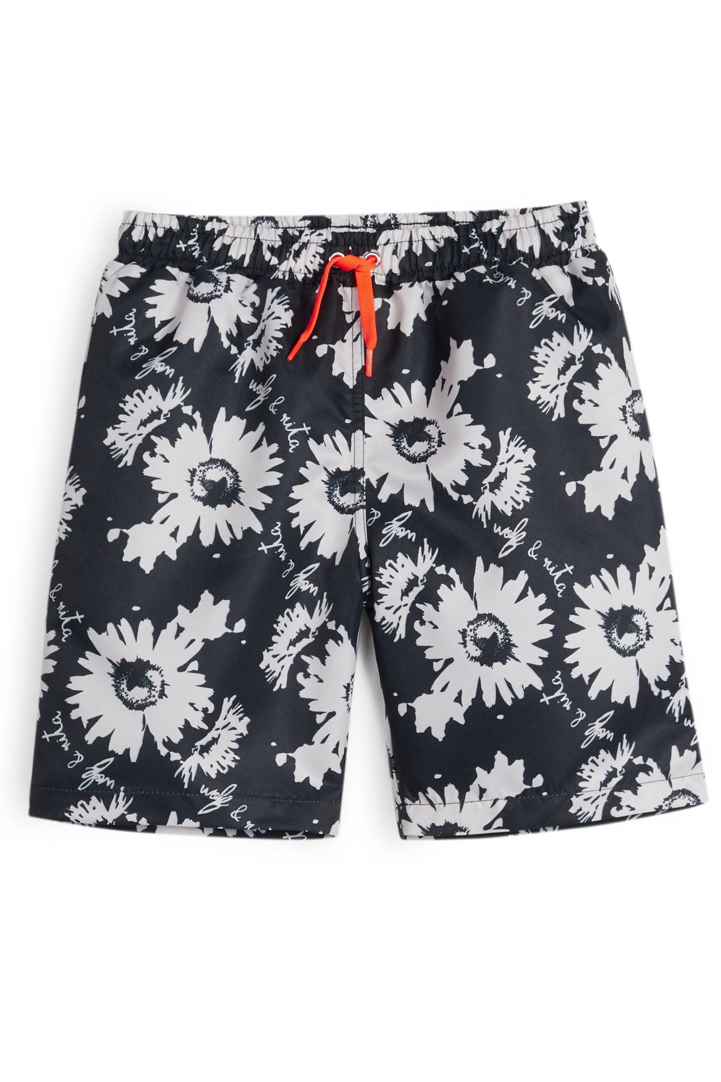 SHORTS Simão Botanical Black