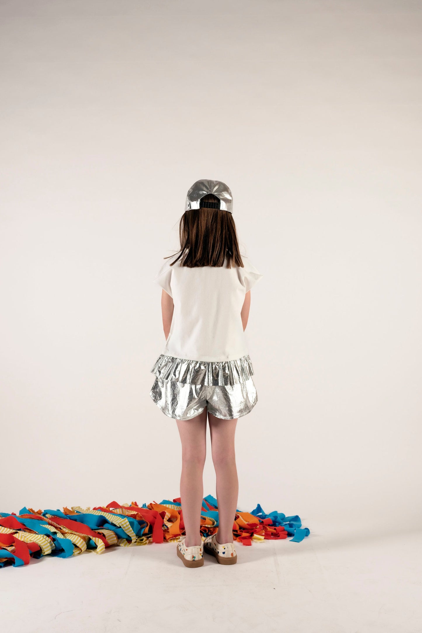 SHORTS Augusto Silver