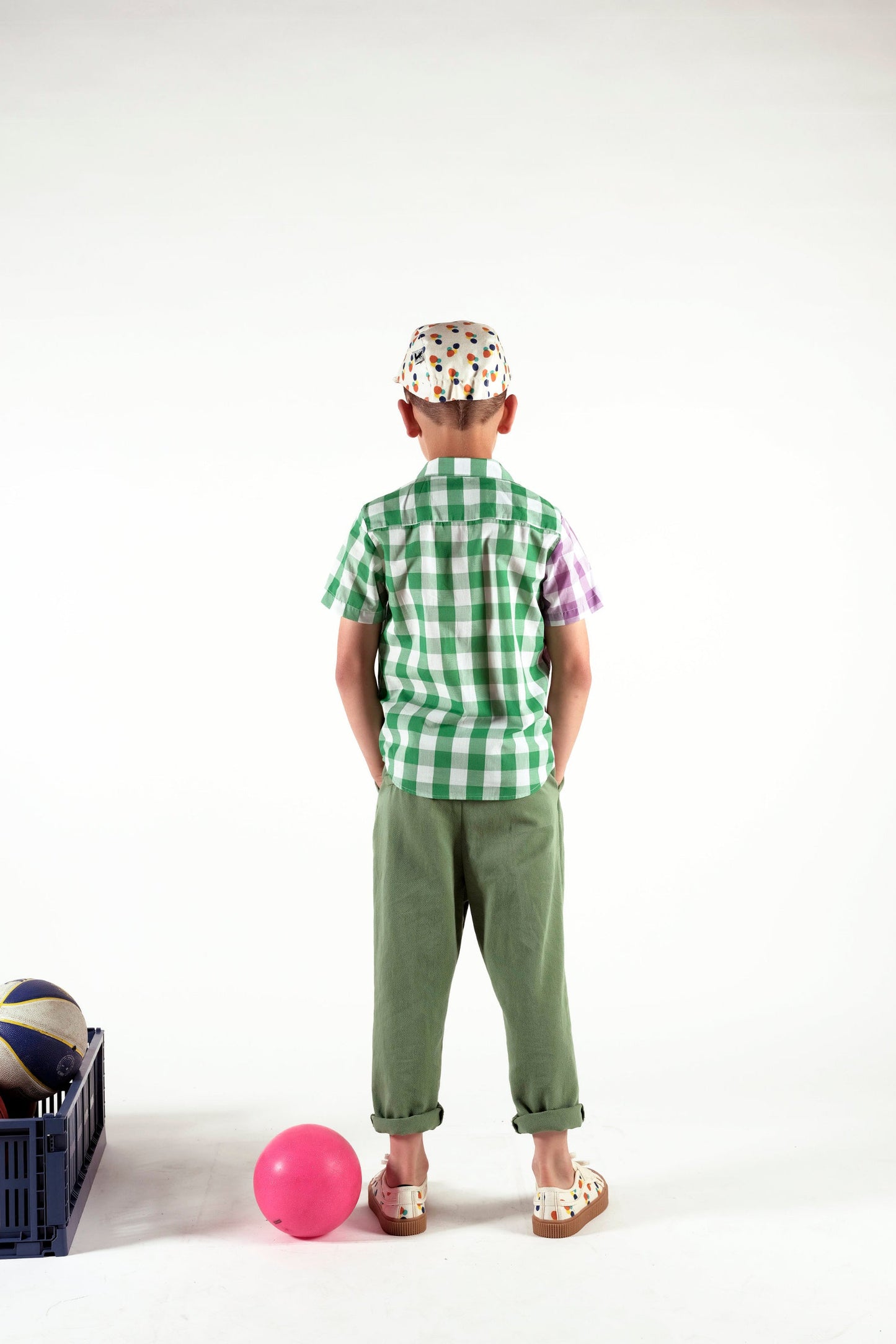 TROUSERS André Stone Green