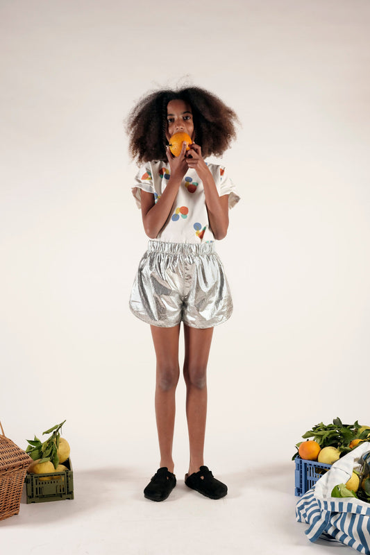 SHORTS Augusto Silver