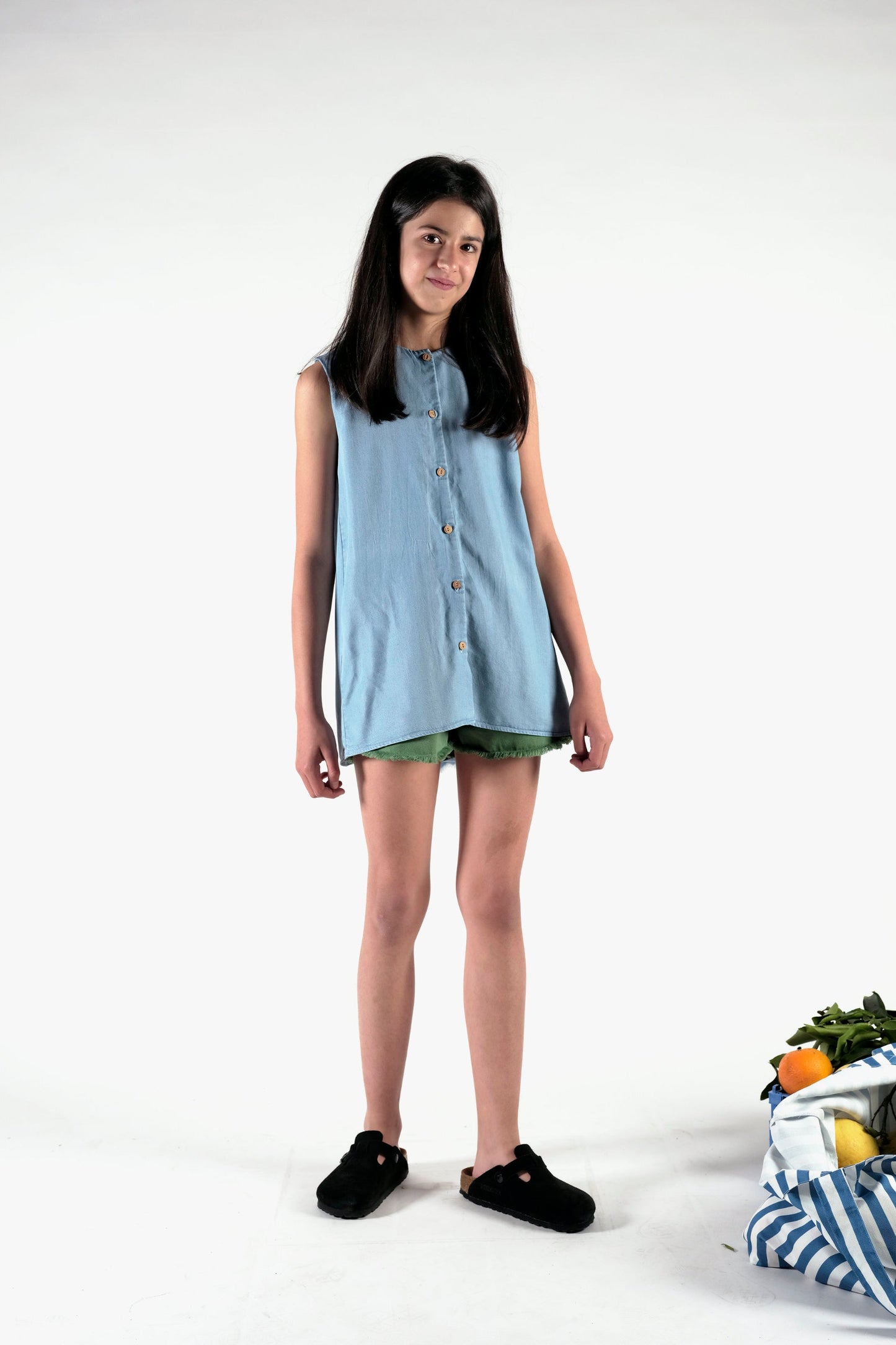 BLOUSE Cecilia Light Denim