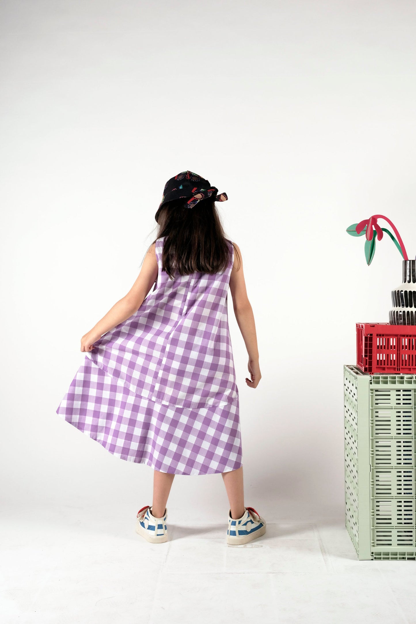 DRESS Laura Vichy Lilac