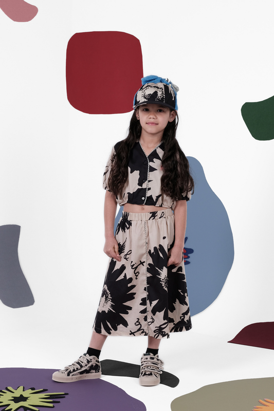 BLOUSE Lia Botanical Black