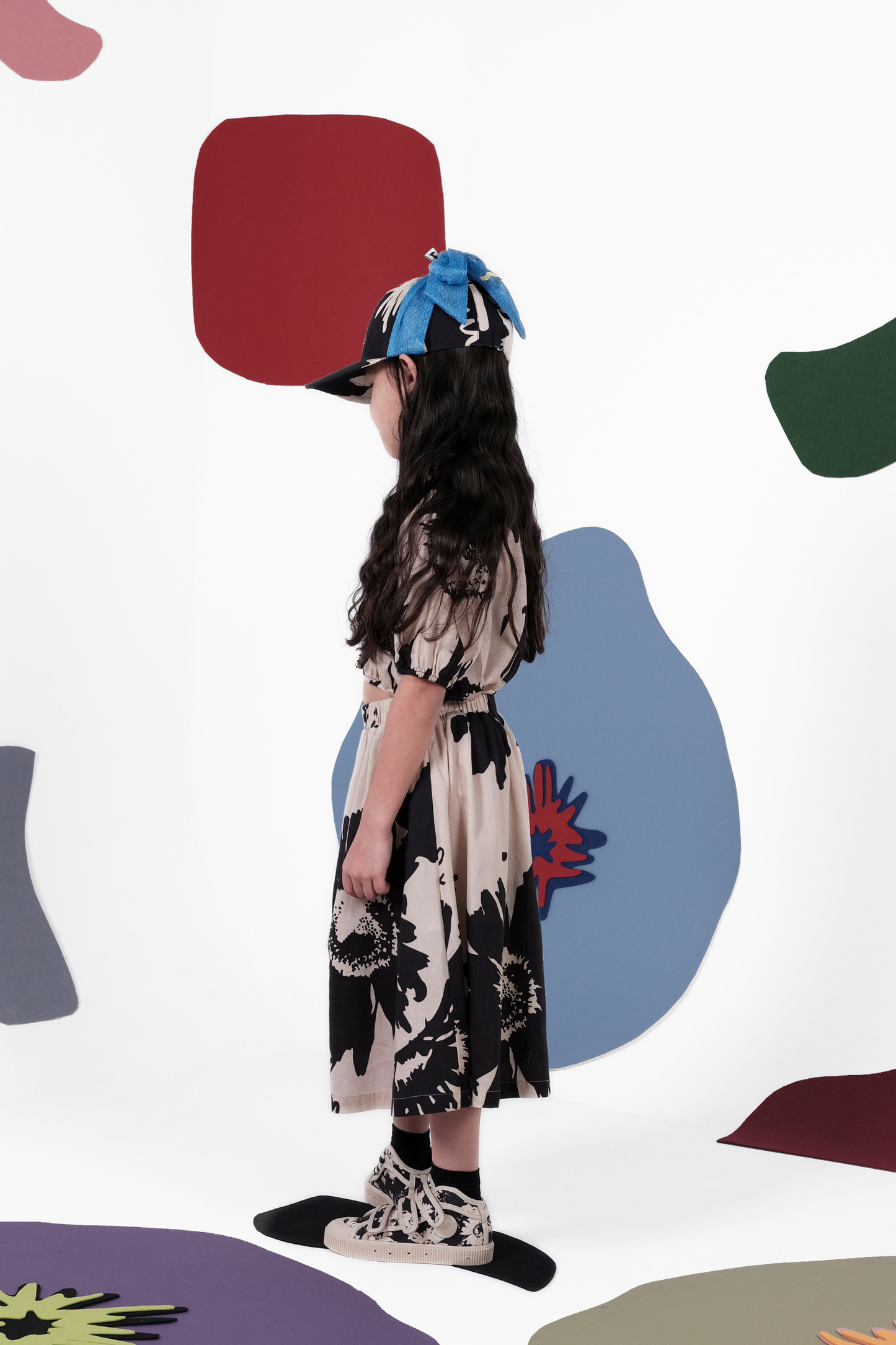 HAT Ivone Botanical Black