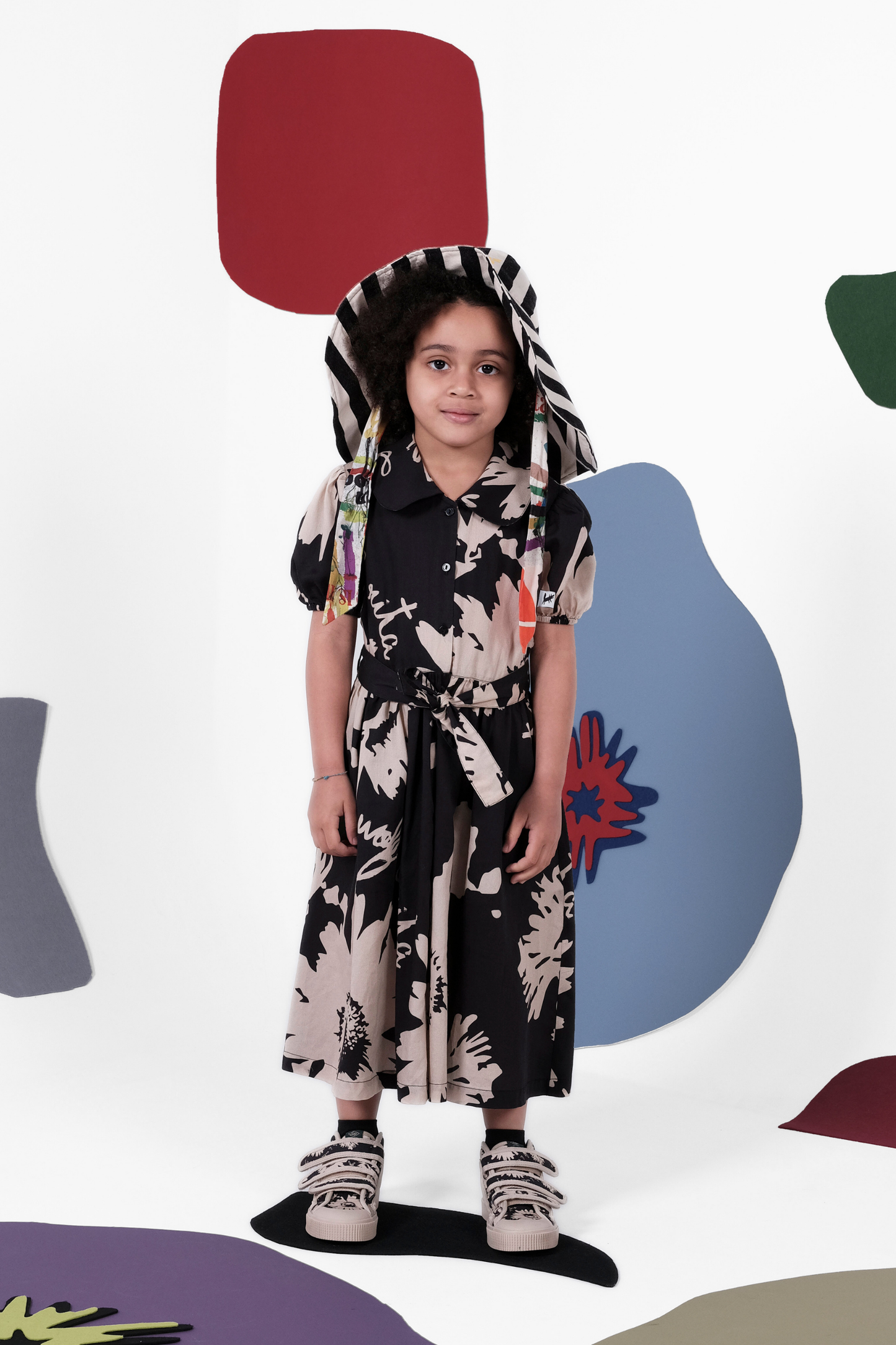 DRESS Elisabete Botanical Black