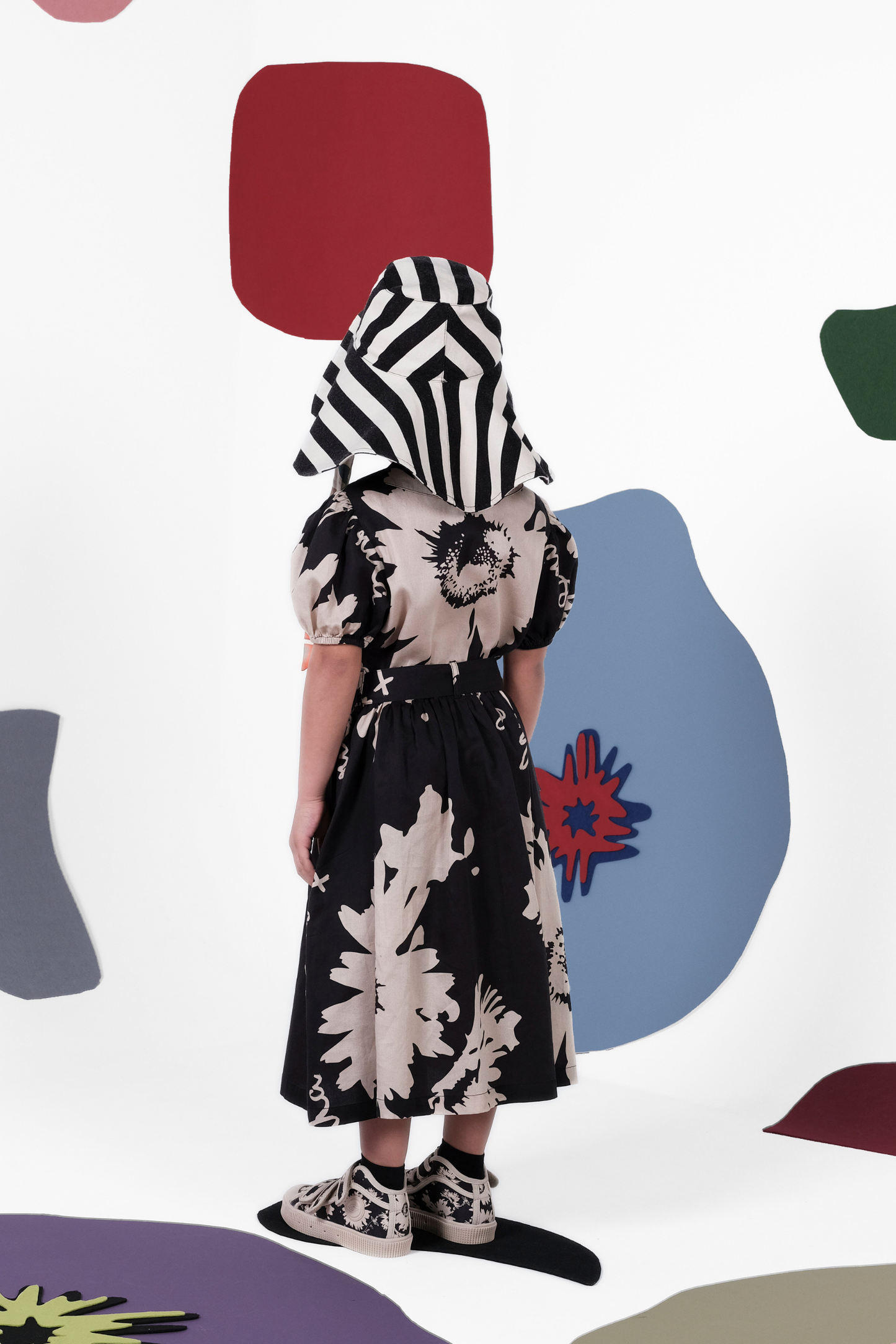 DRESS Elisabete Botanical Black