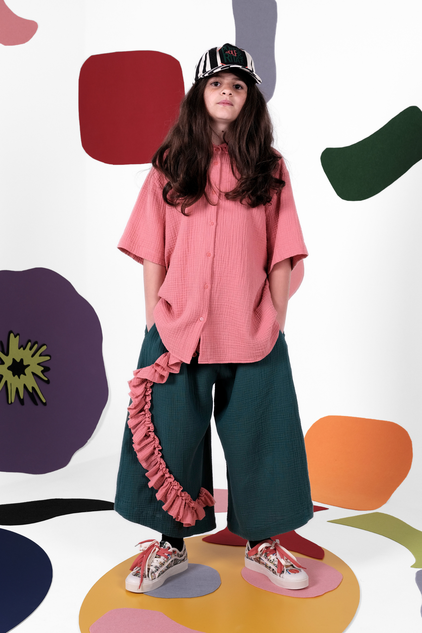 TROUSERS Elsa Emerald