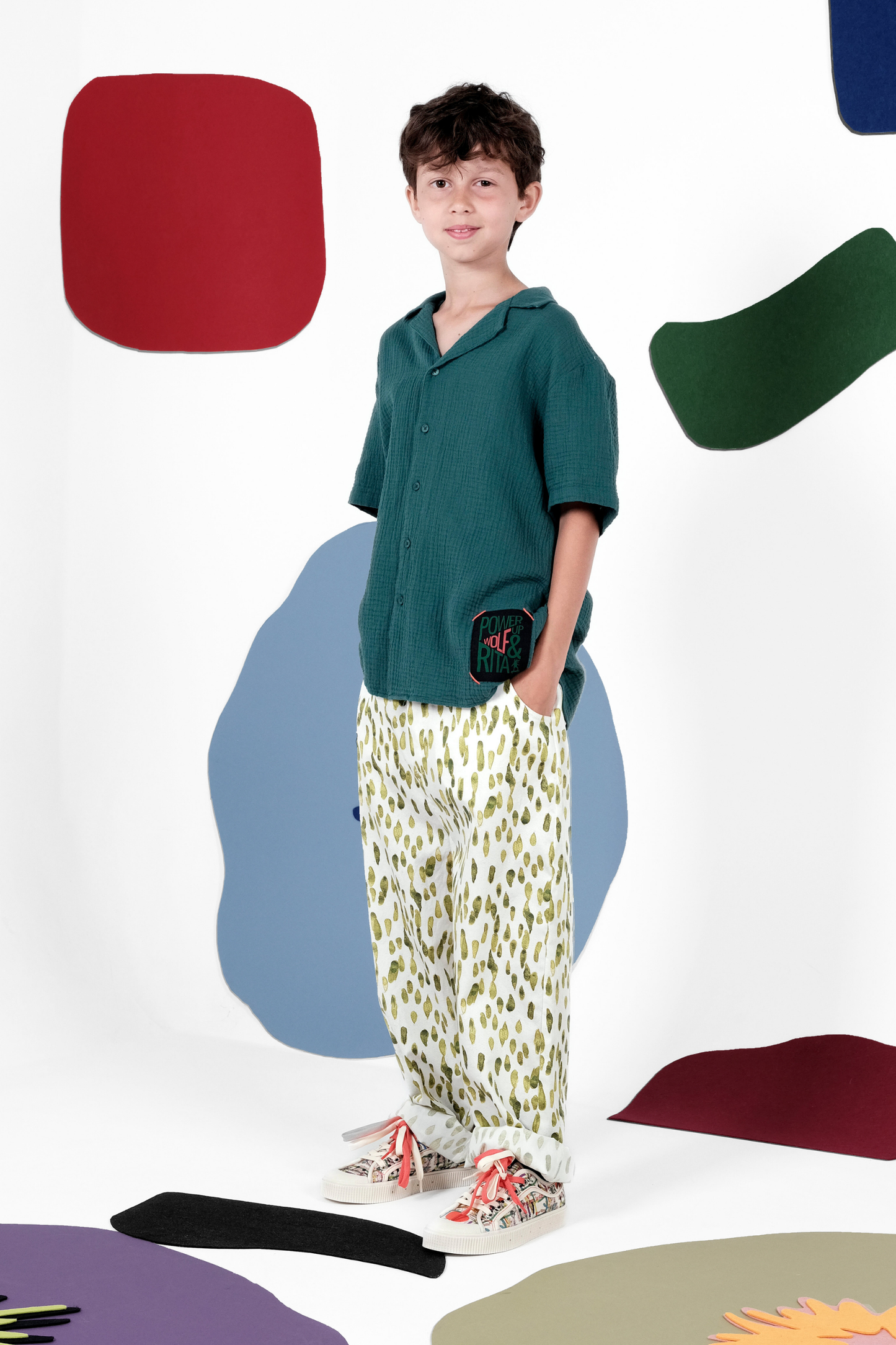 TROUSERS Serafim Drops