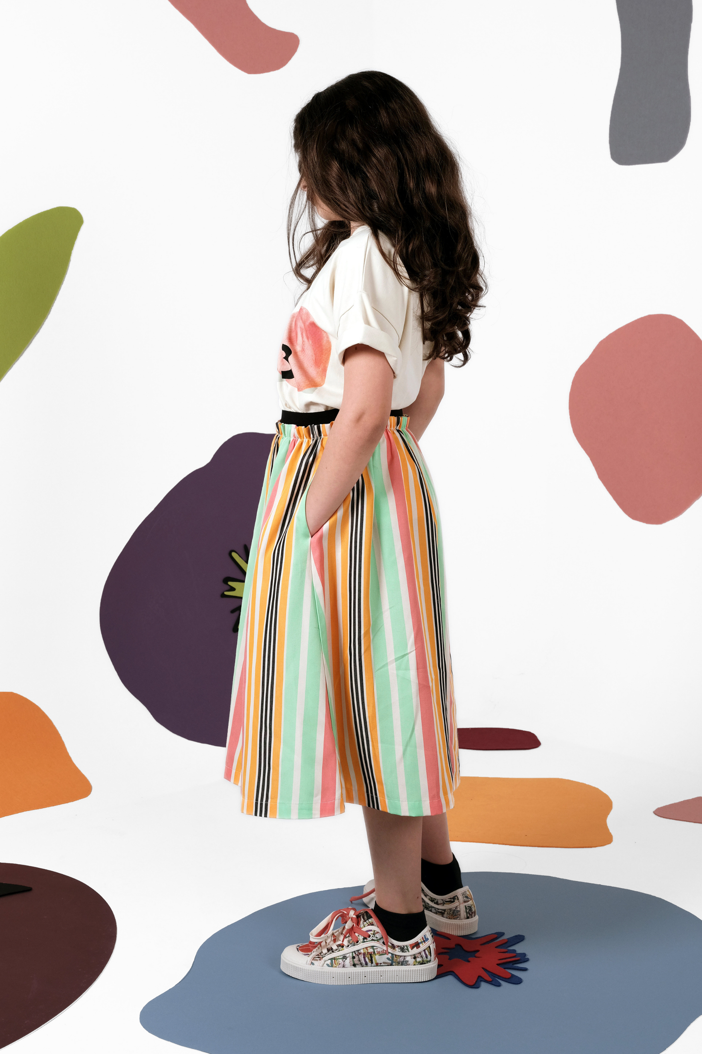 SKIRT Silvina Rainbow
