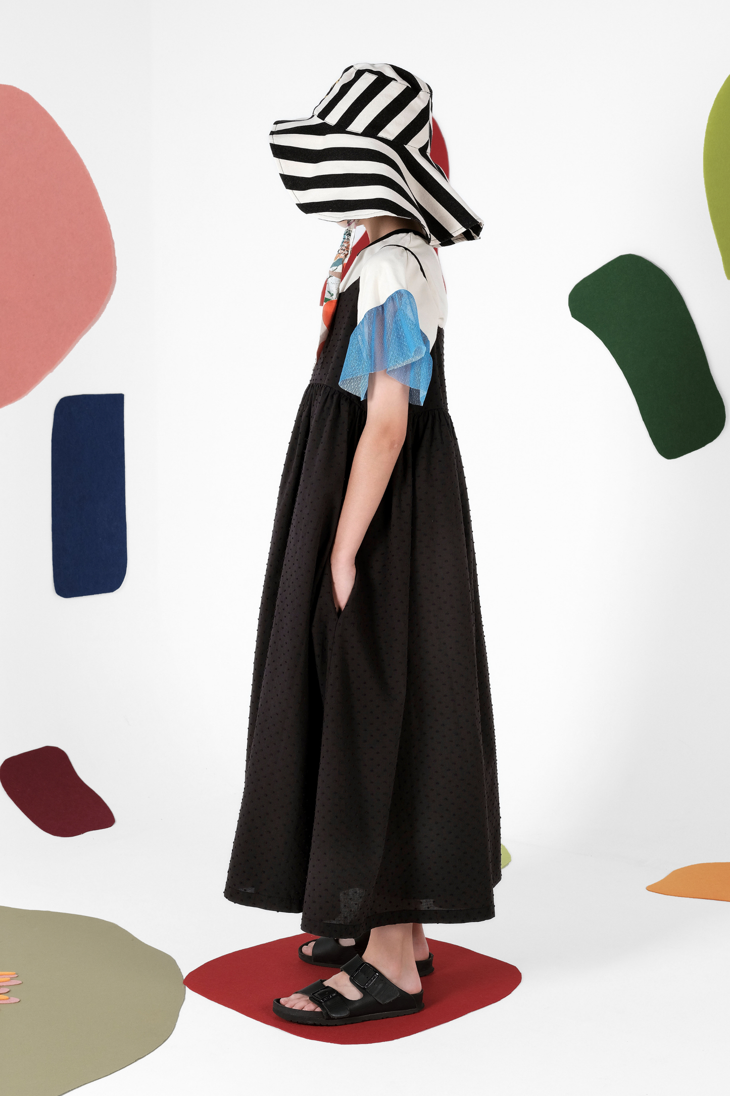 DRESS Caiana Black Freckles