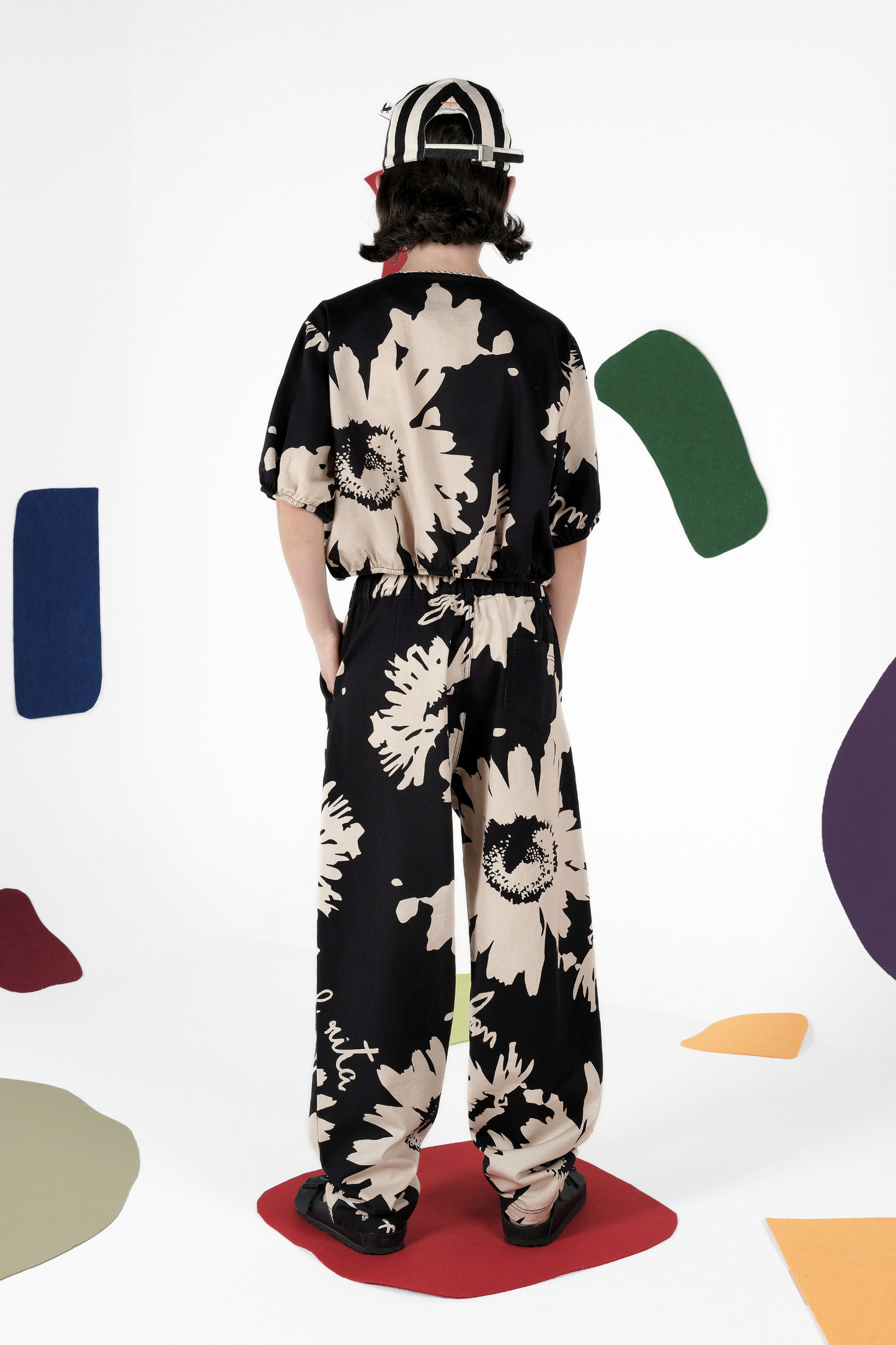 BLOUSE Lia Botanical Black