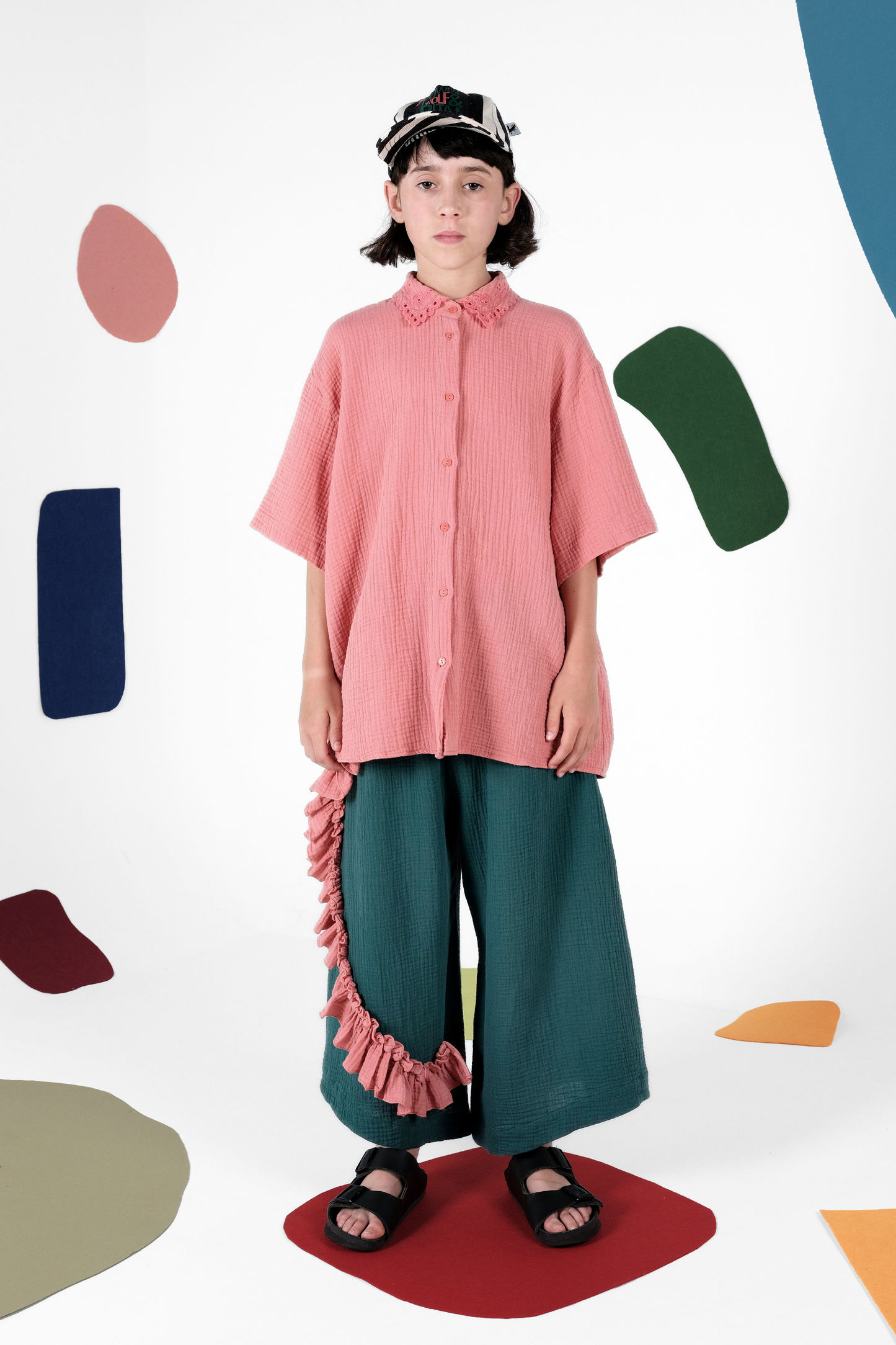 TROUSERS Elsa Emerald