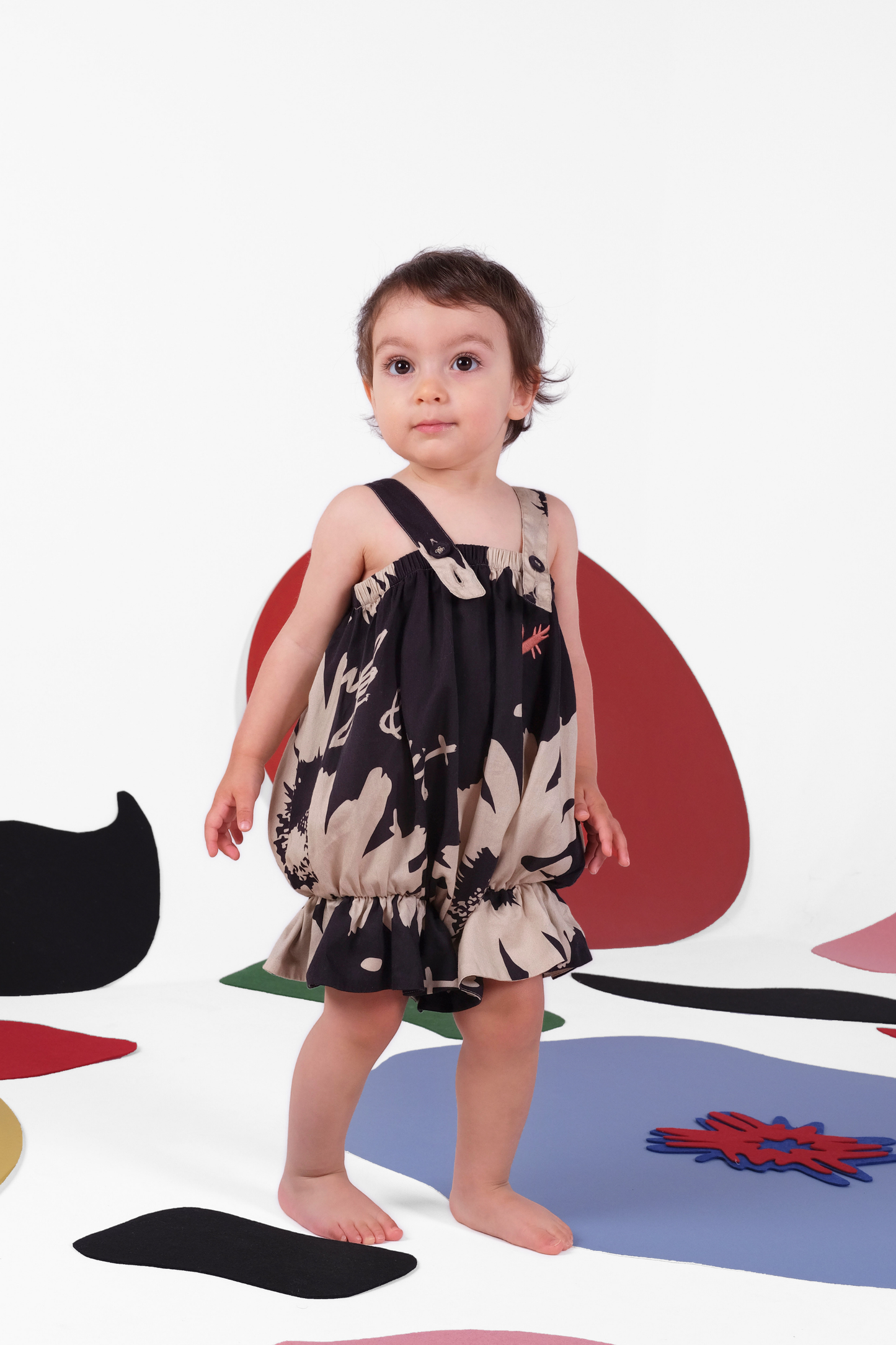 JUMPSUIT Regina Botanical Mocha