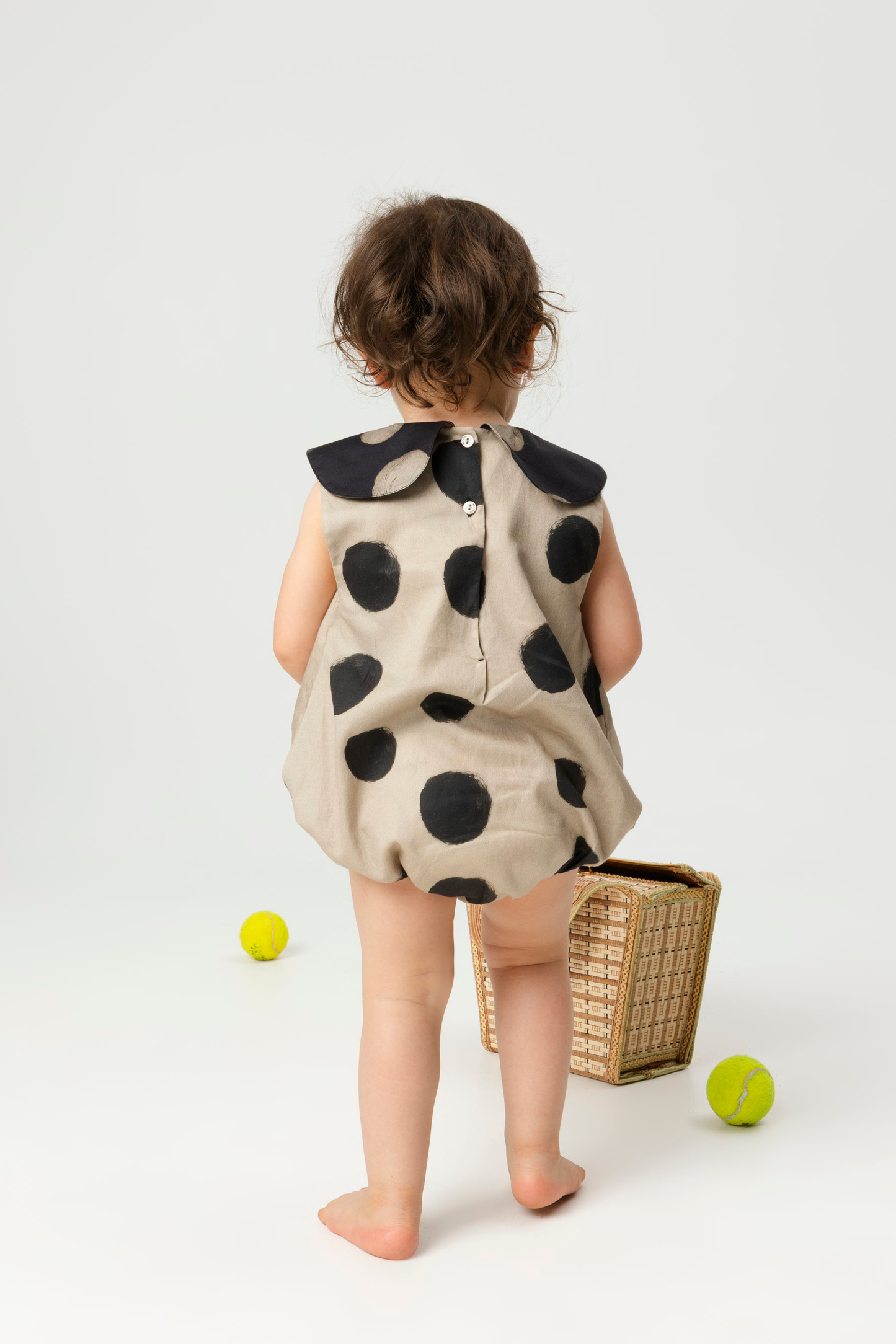 JUMPSUIT Luna Polka Mocha