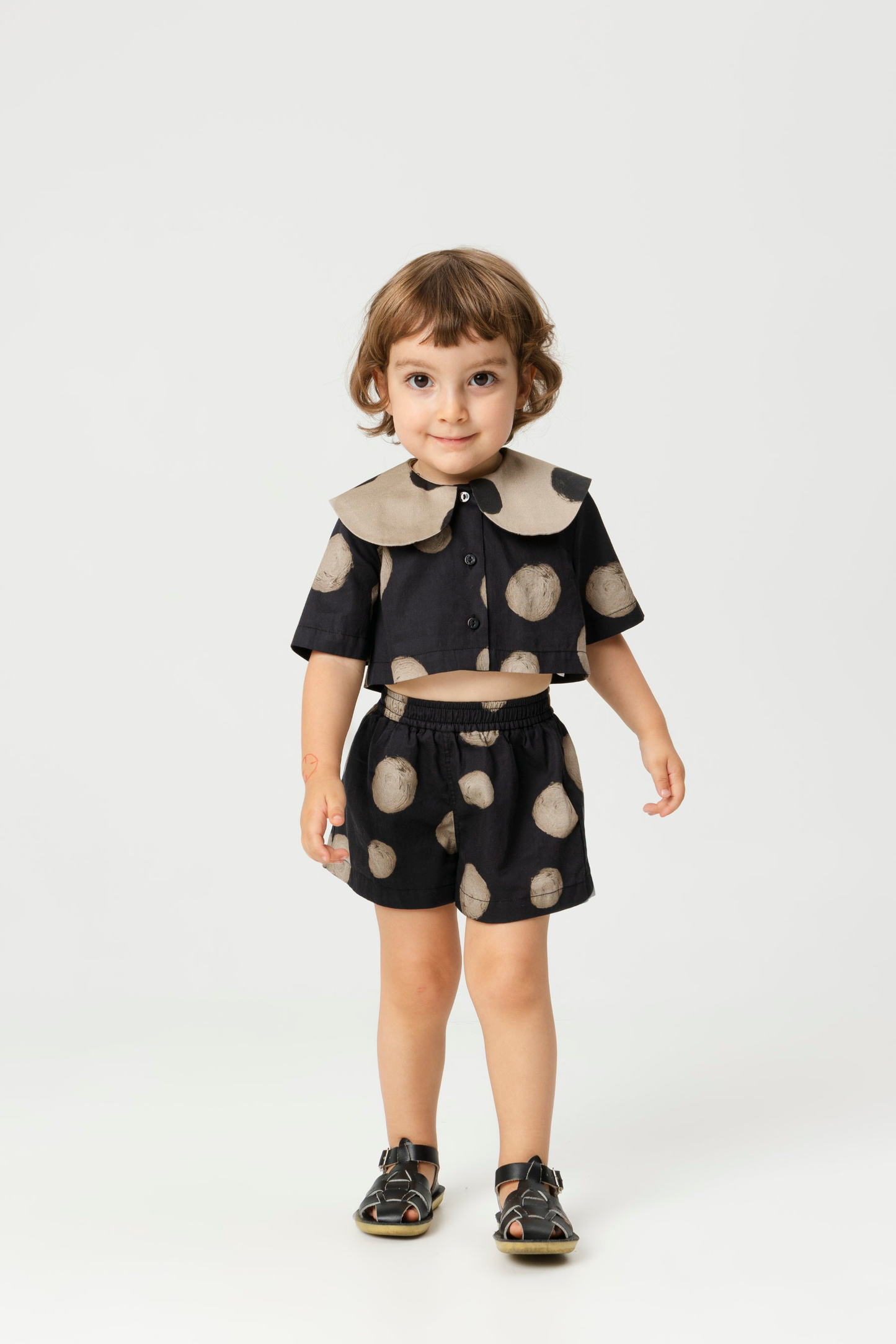 BLOUSE Leonilde Baby Polka Black