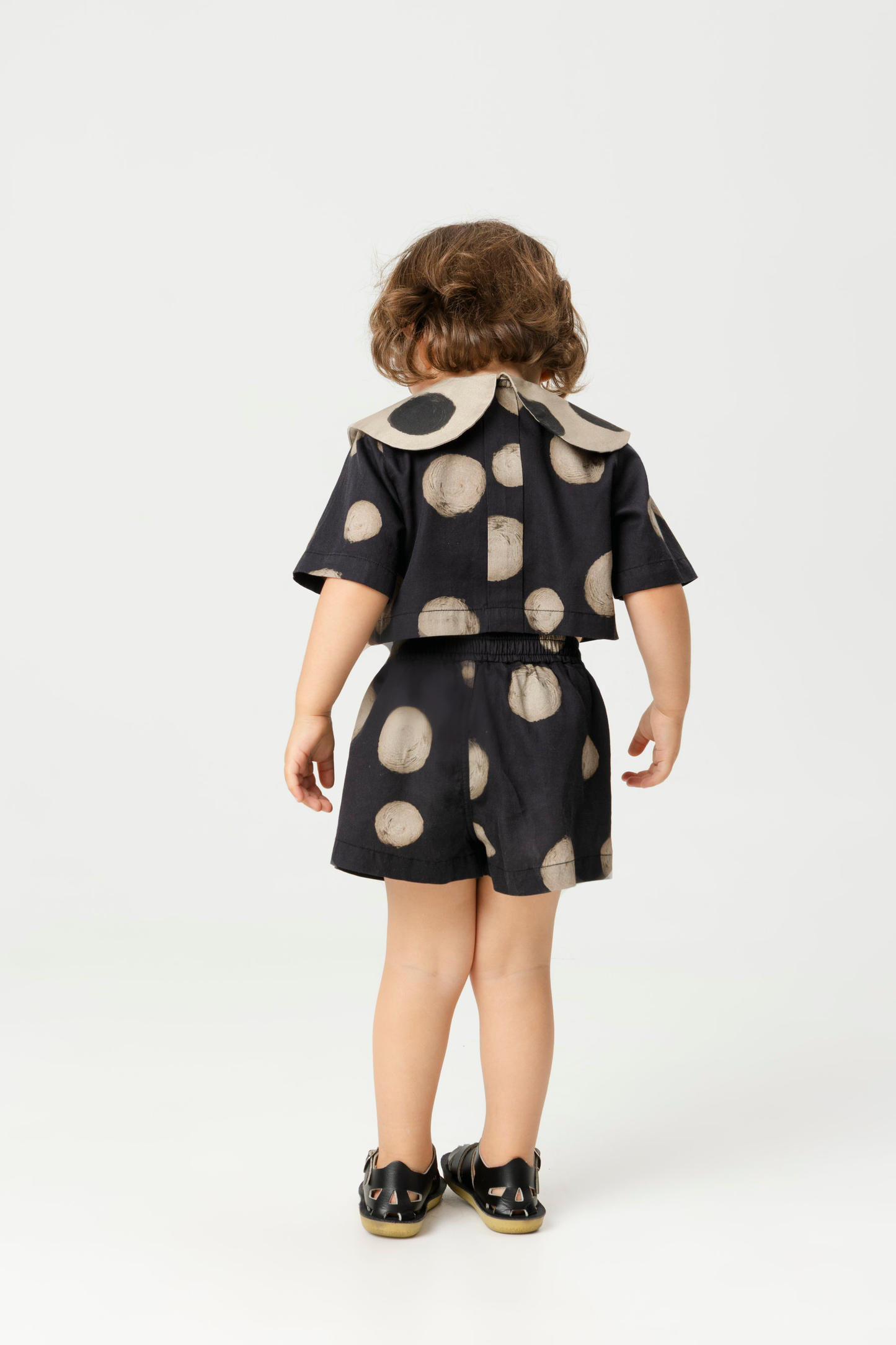 SHORTS Augusto Baby Polka Black