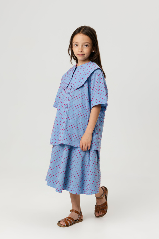 BLOUSE Raquel Ruby Freckles