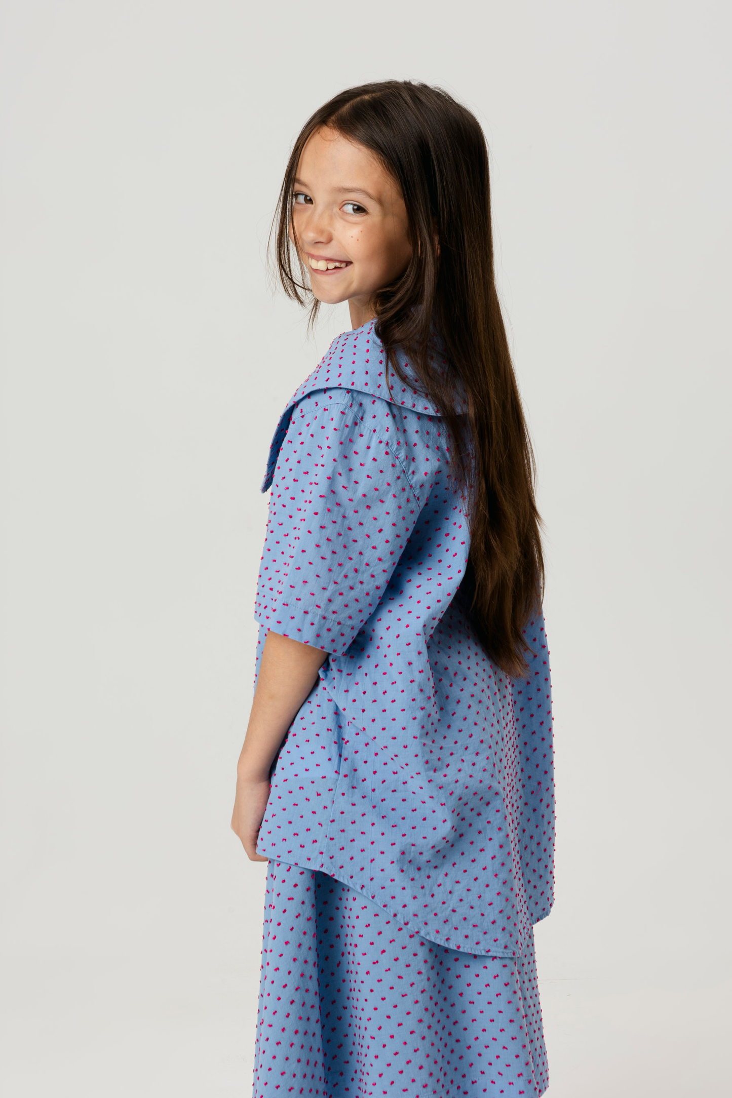 BLOUSE Raquel Ruby Freckles