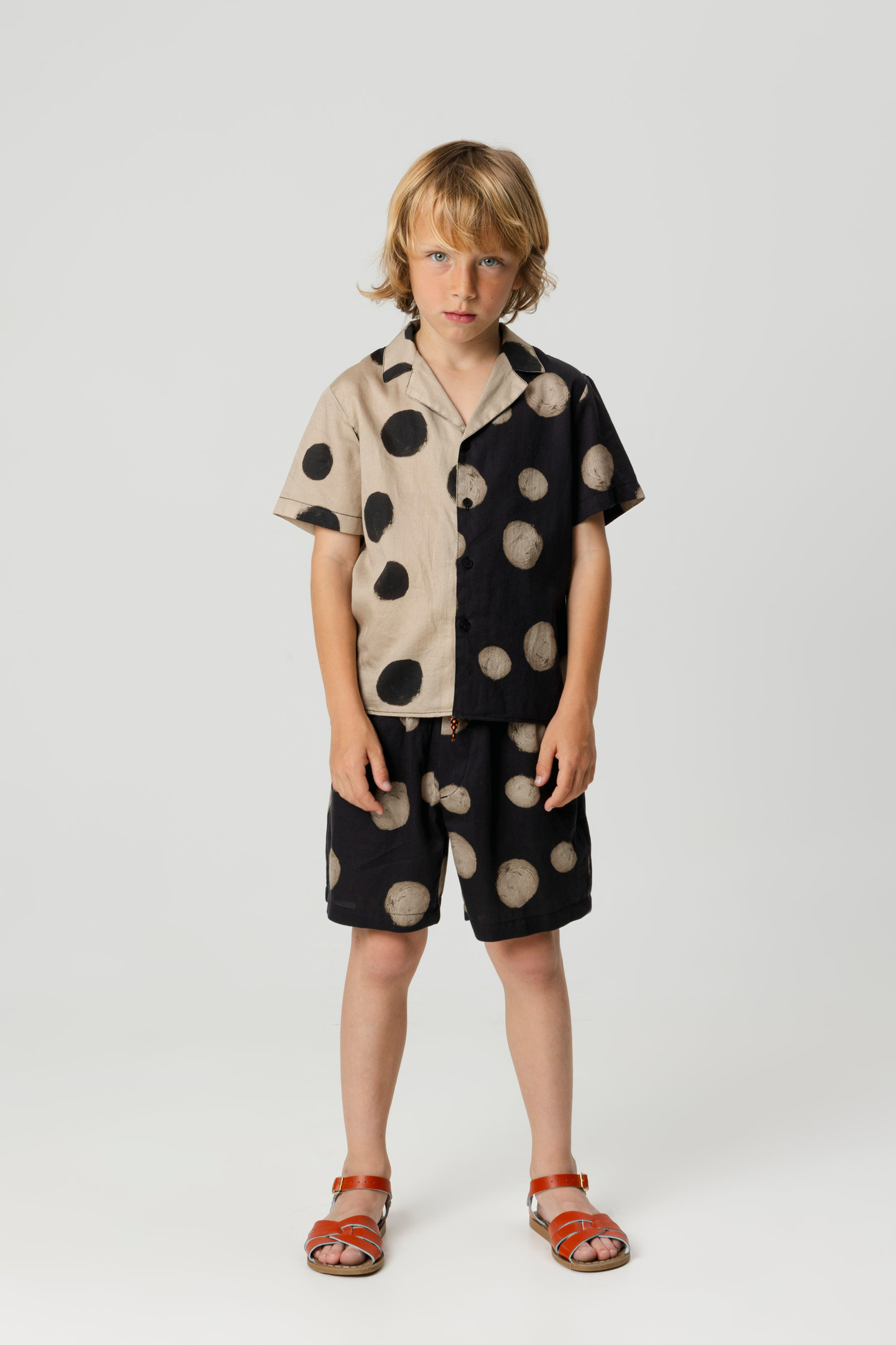 SHORTS Anselmo Polka Black