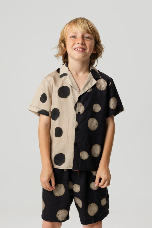SHIRT Bruno Polka Mocha