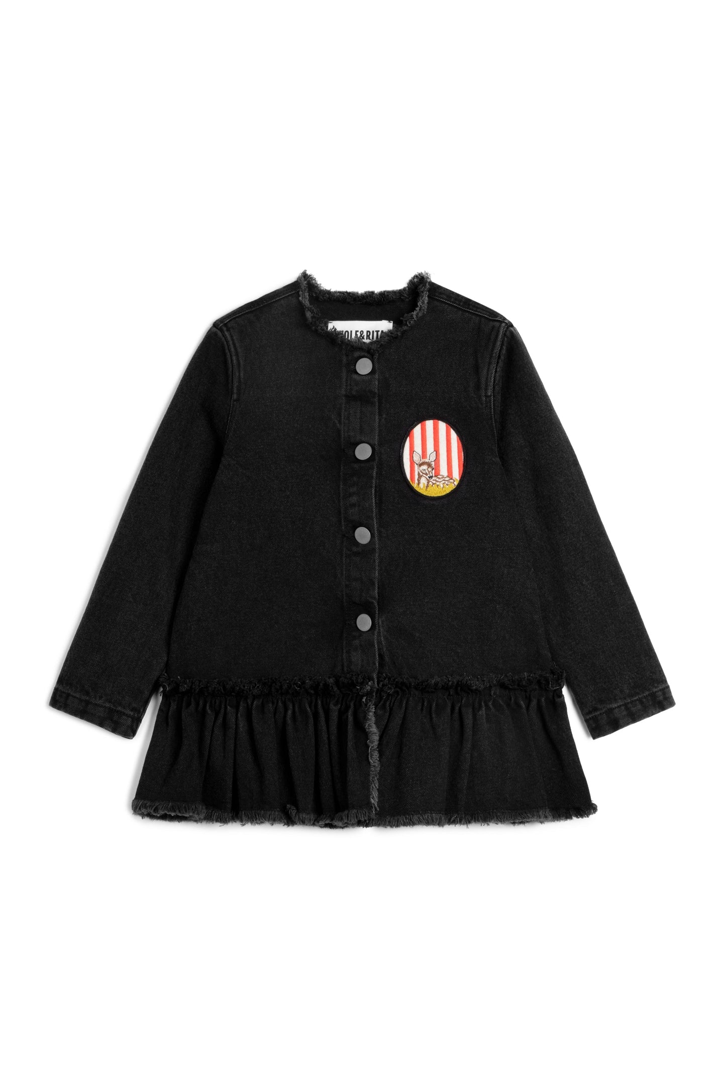 COAT Valentina Denim Black