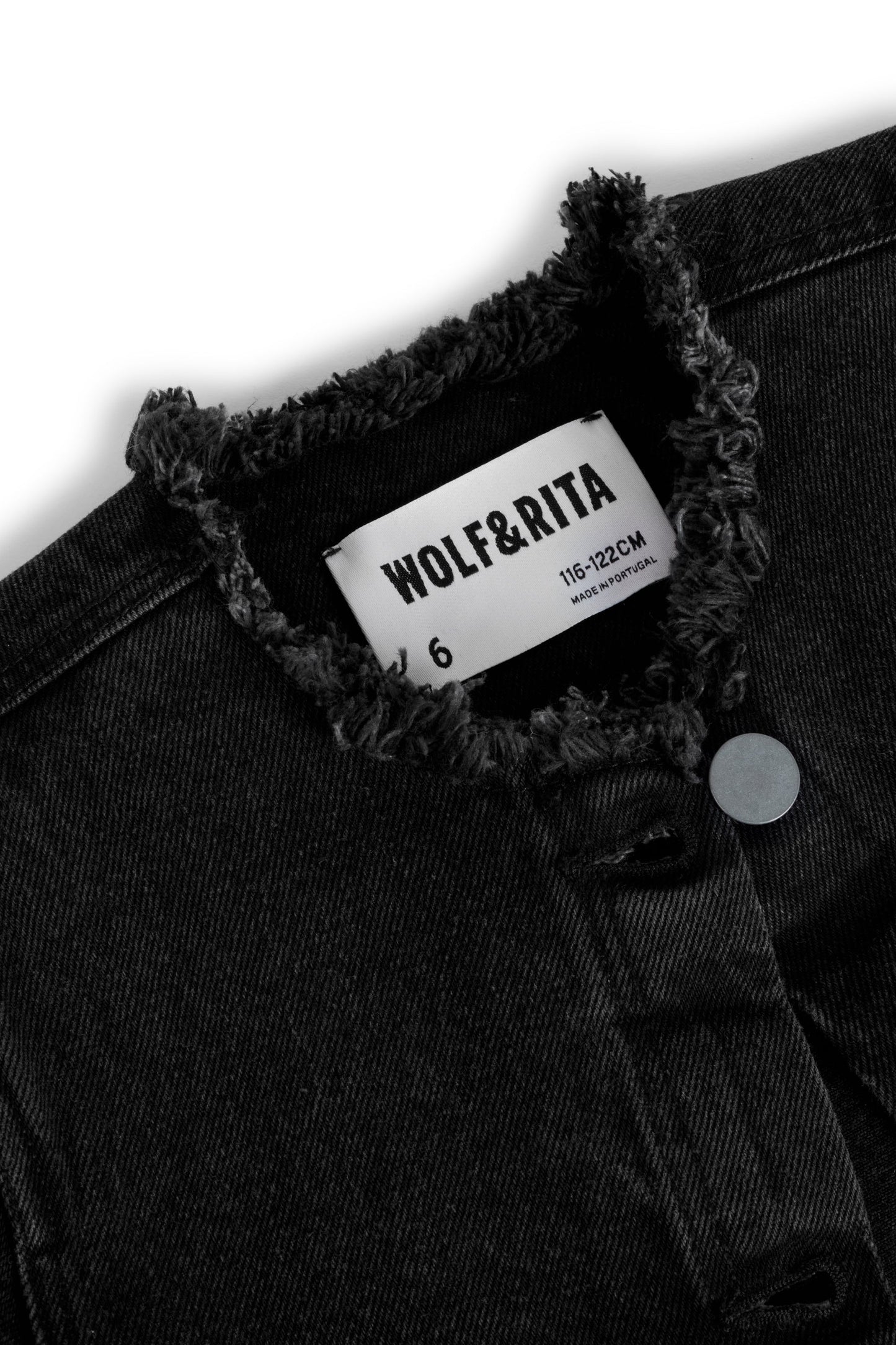 COAT Valentina Denim Black
