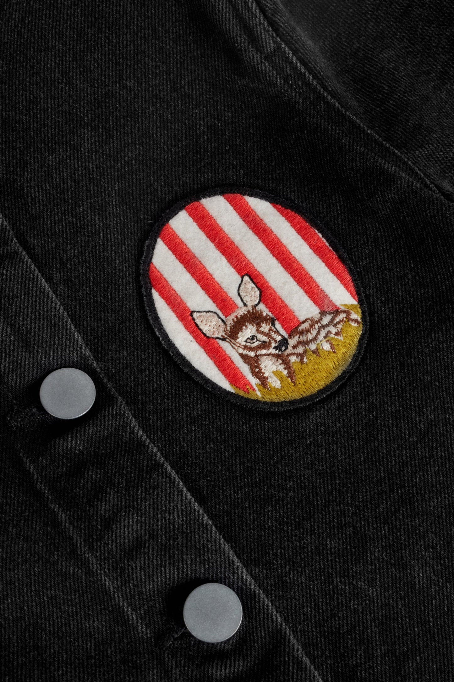 COAT Valentina Denim Black