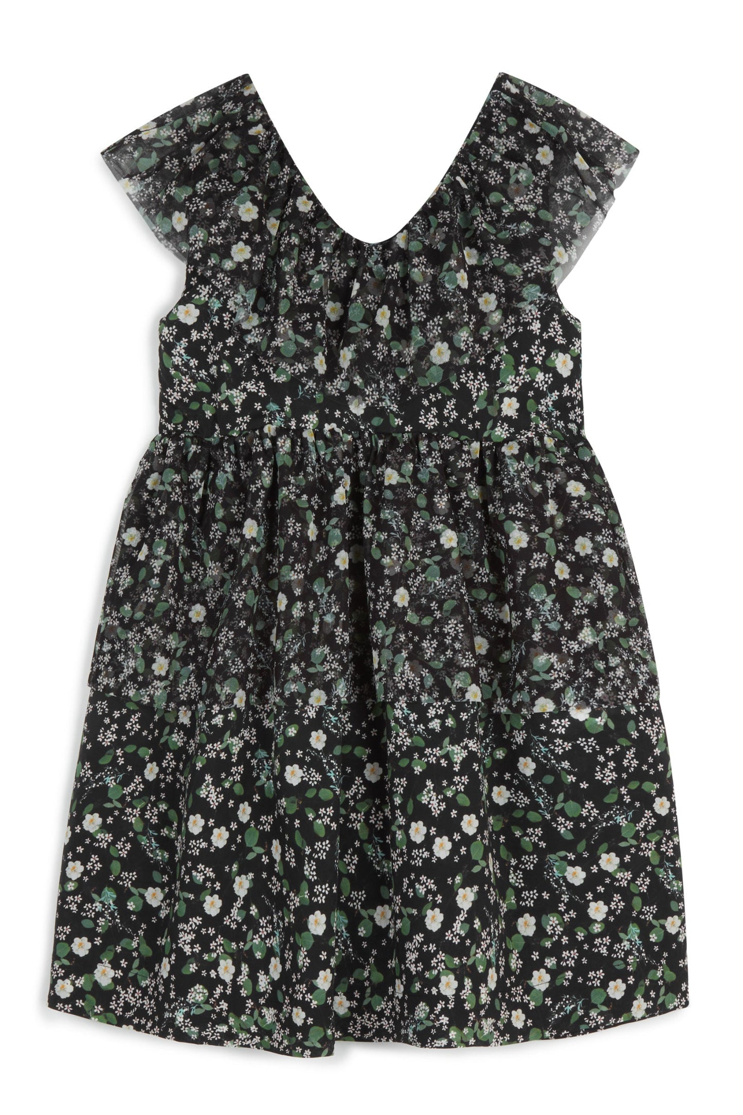 DRESS Lucrécia Black Garden