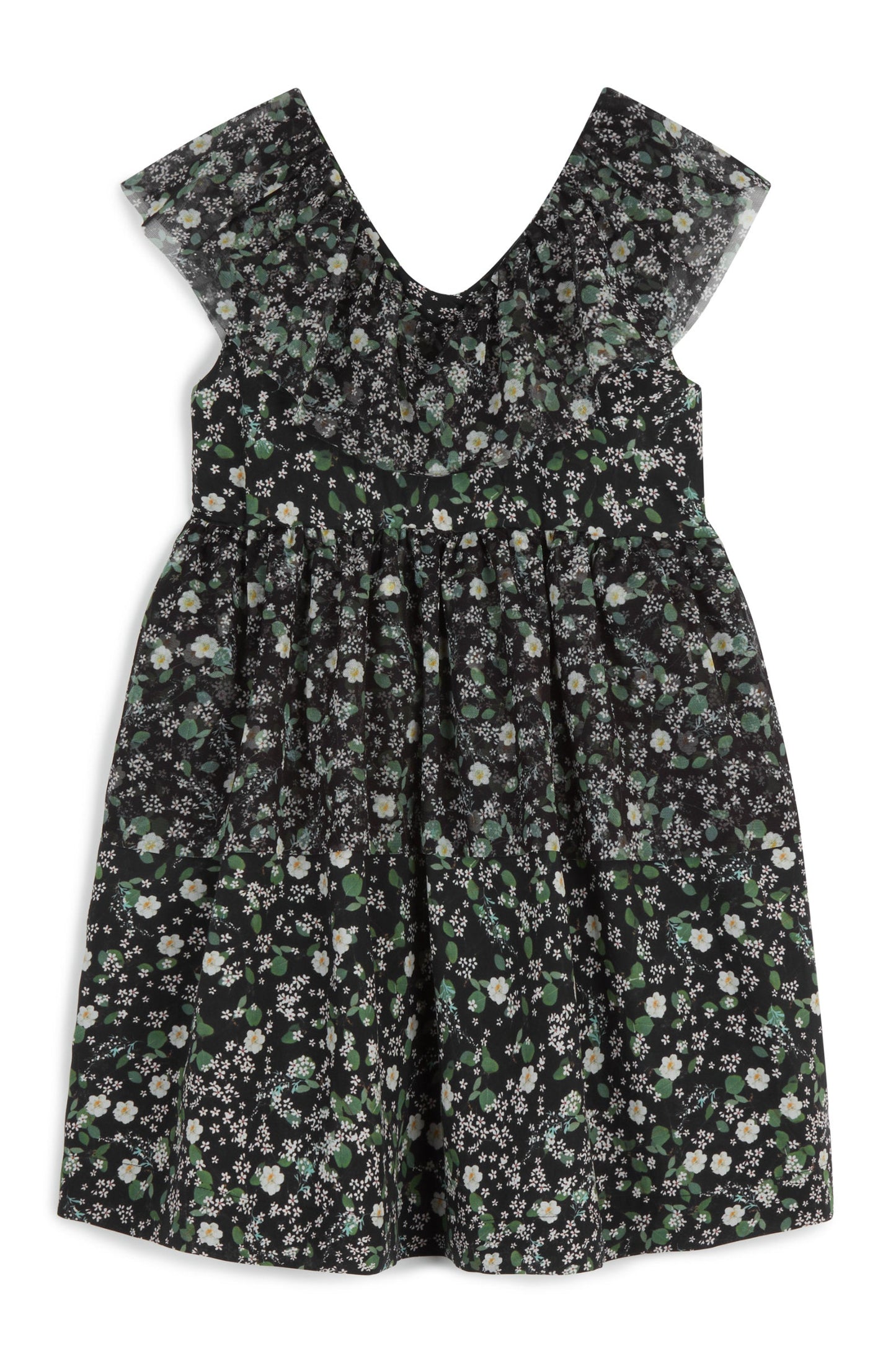 DRESS Lucrécia Black Garden