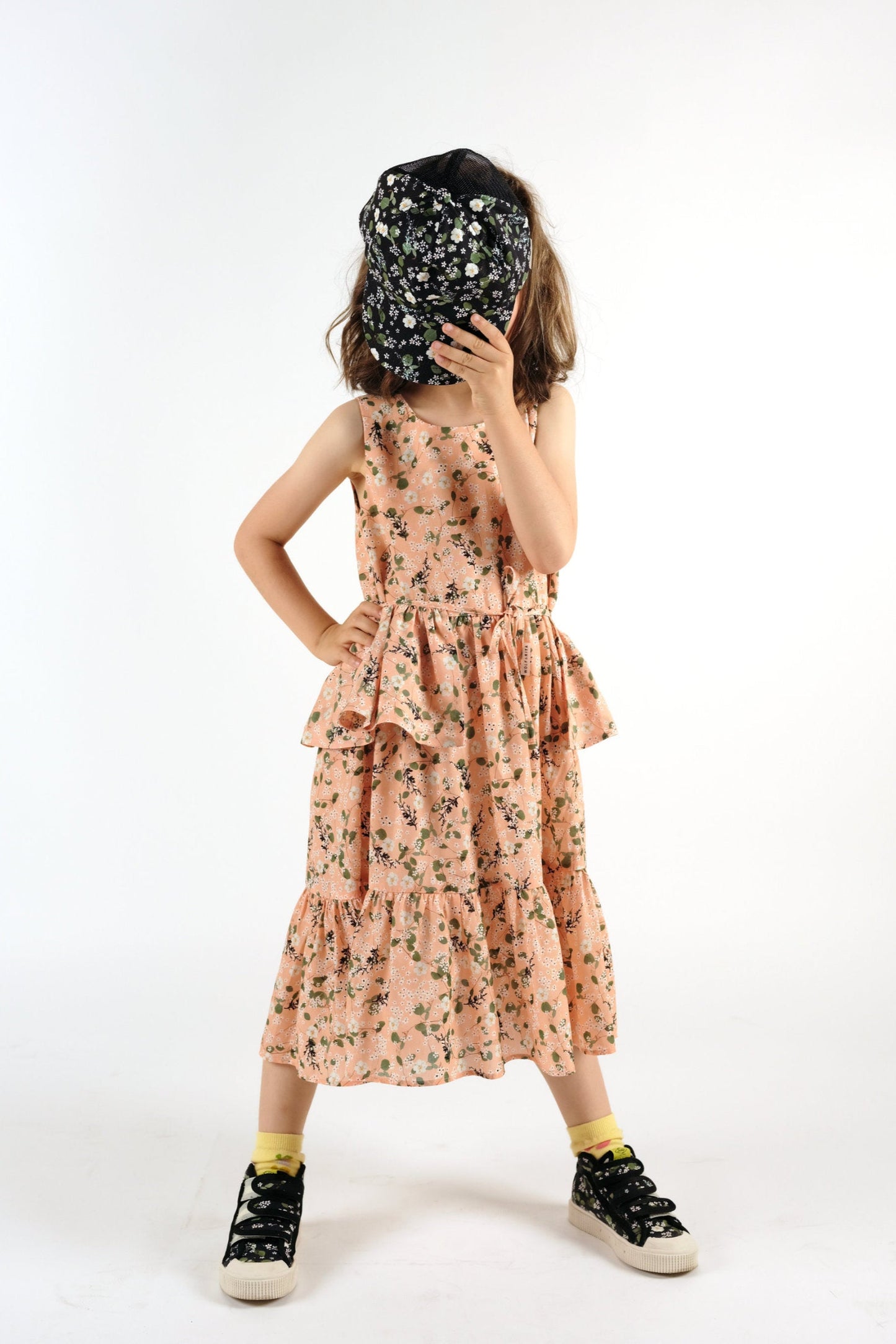 DRESS Plácida Peach Garden