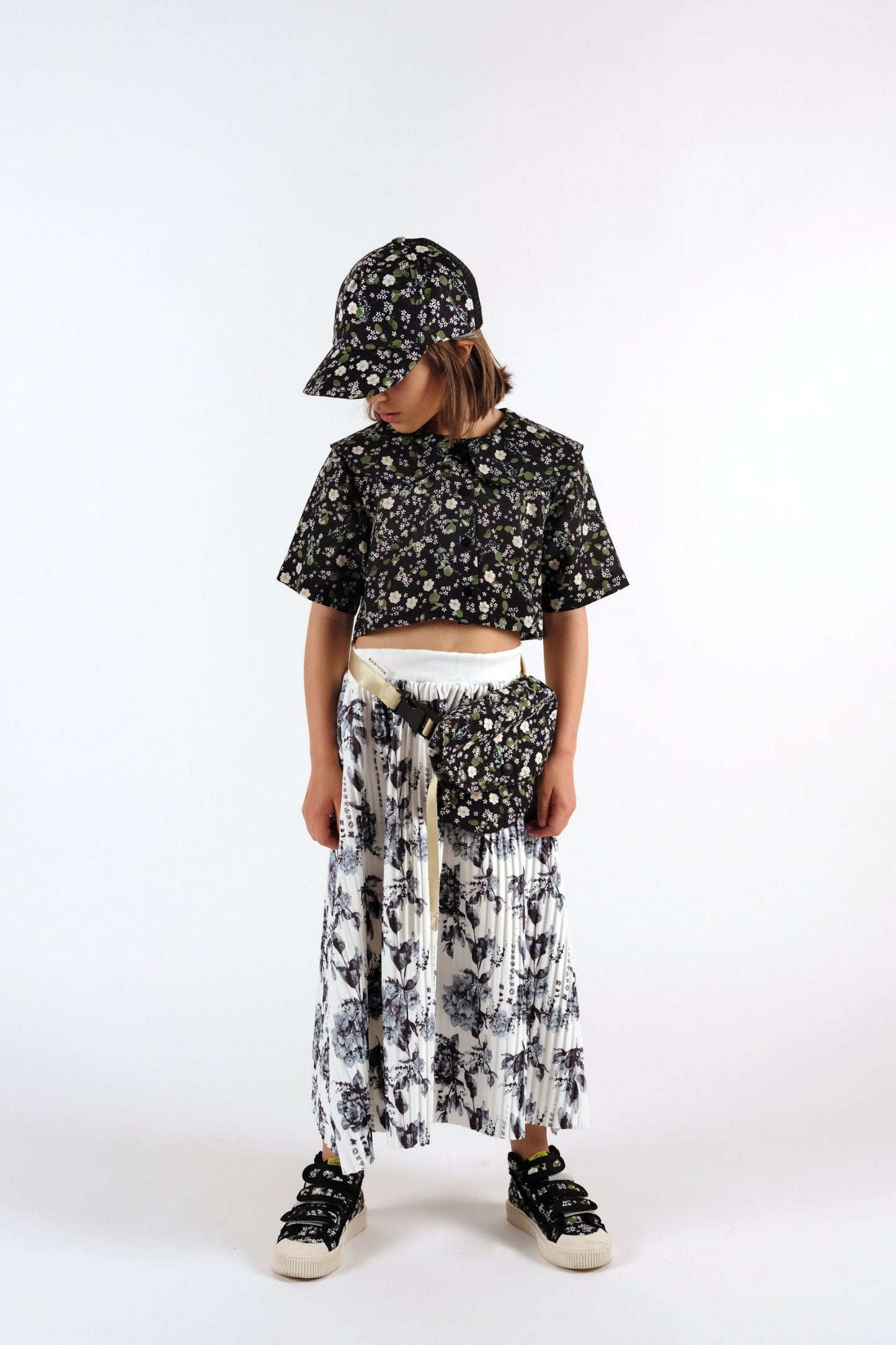 BLOUSE Leonilde Black Garden