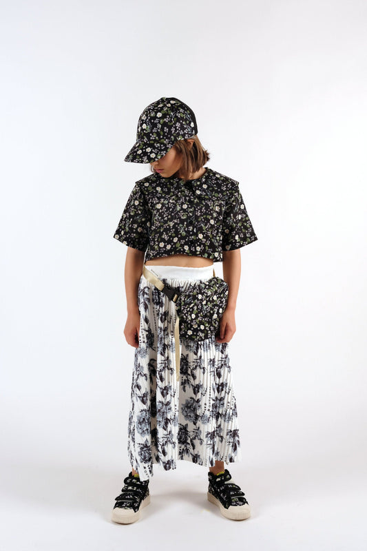 BLOUSE Leonilde Black Garden