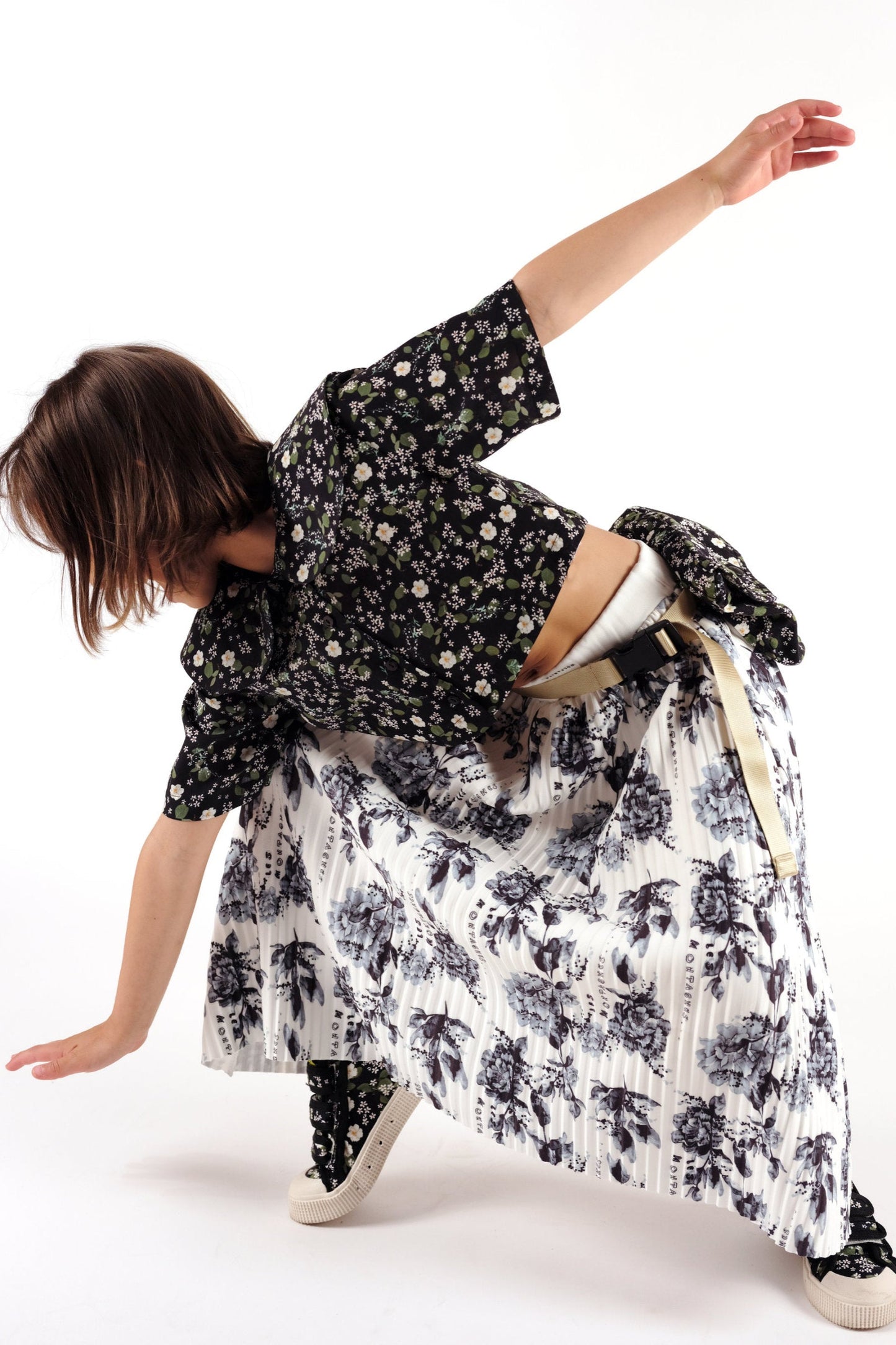 BLOUSE Leonilde Black Garden