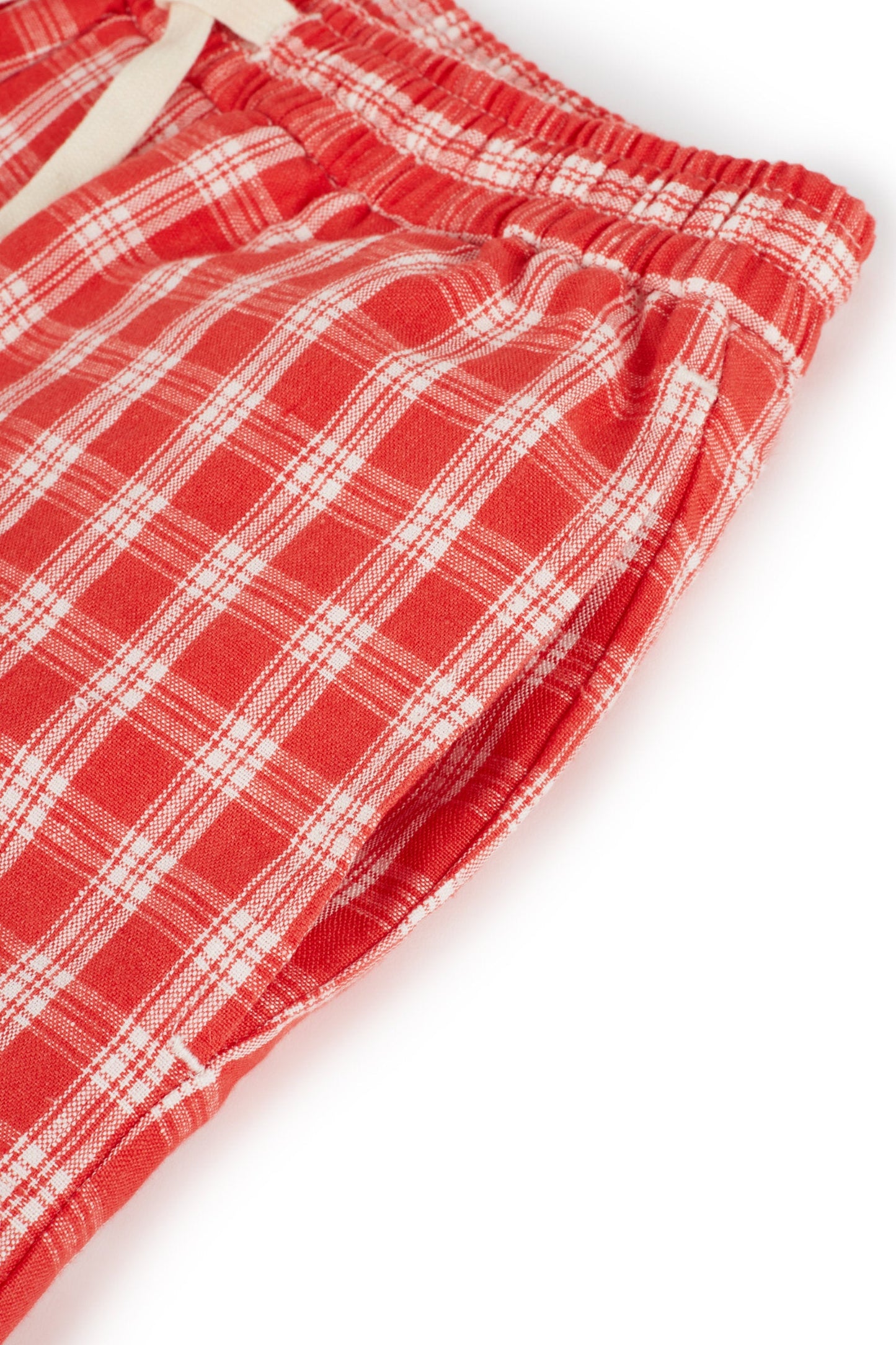 SHORTS Anselmo Cherry Check
