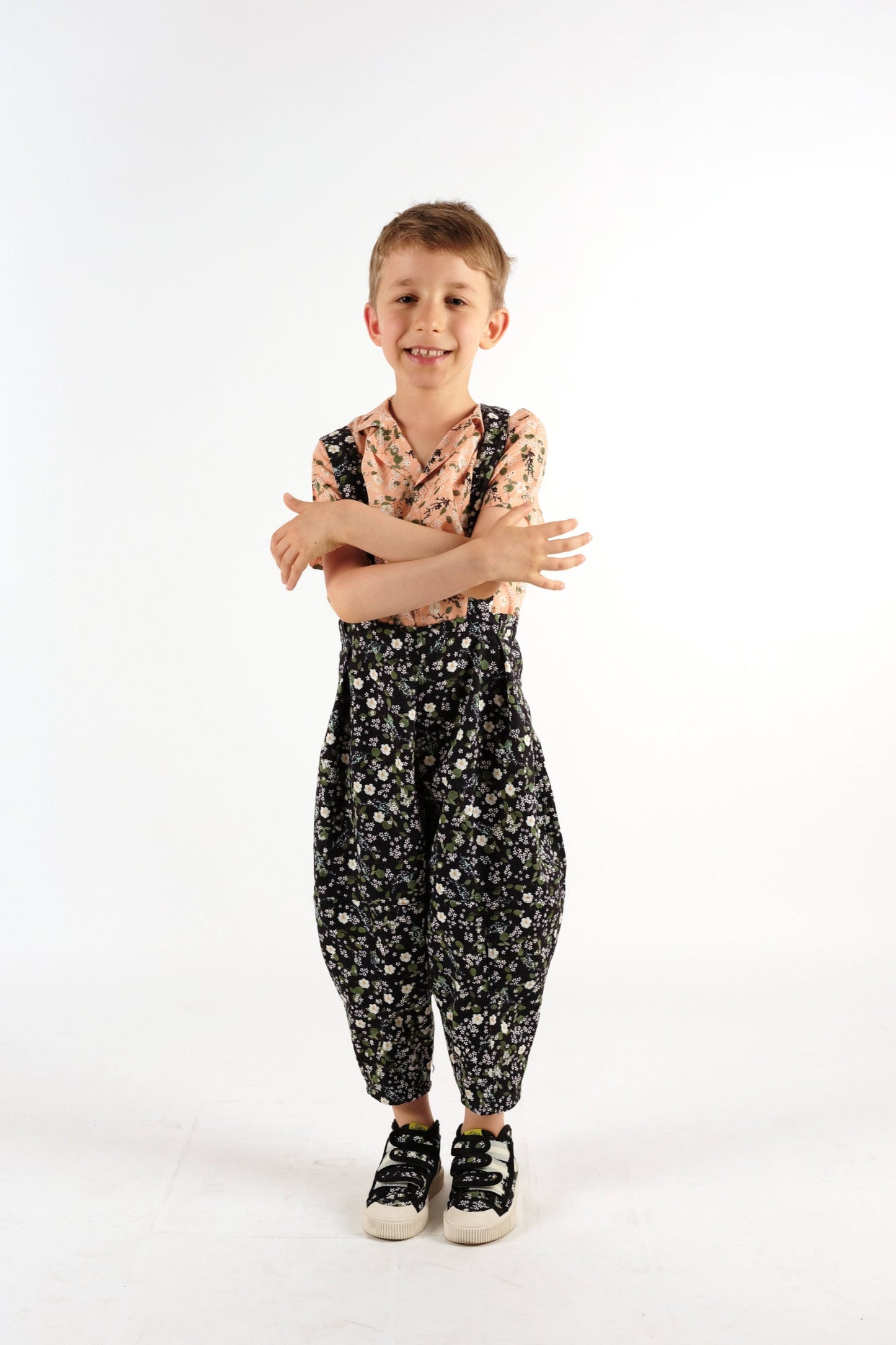 TROUSERS Vicente Black Garden