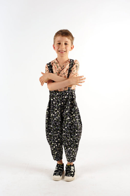 TROUSERS Vicente Black Garden