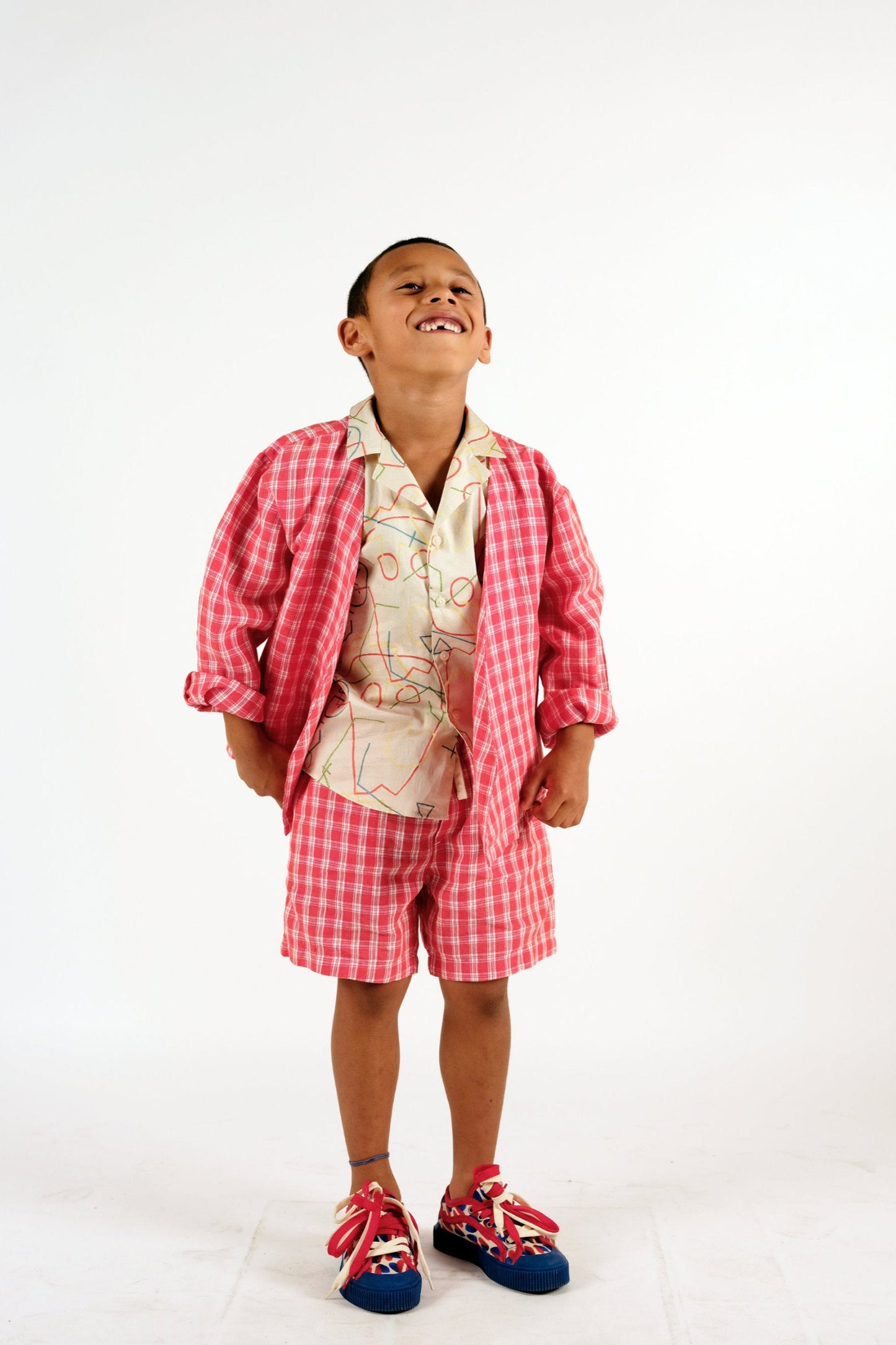 JACKET César Cherry Check